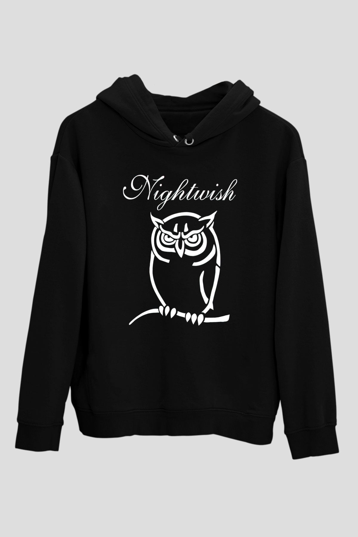 Nightwish Siyah Unisex Kapüşonlu Sweatshirt