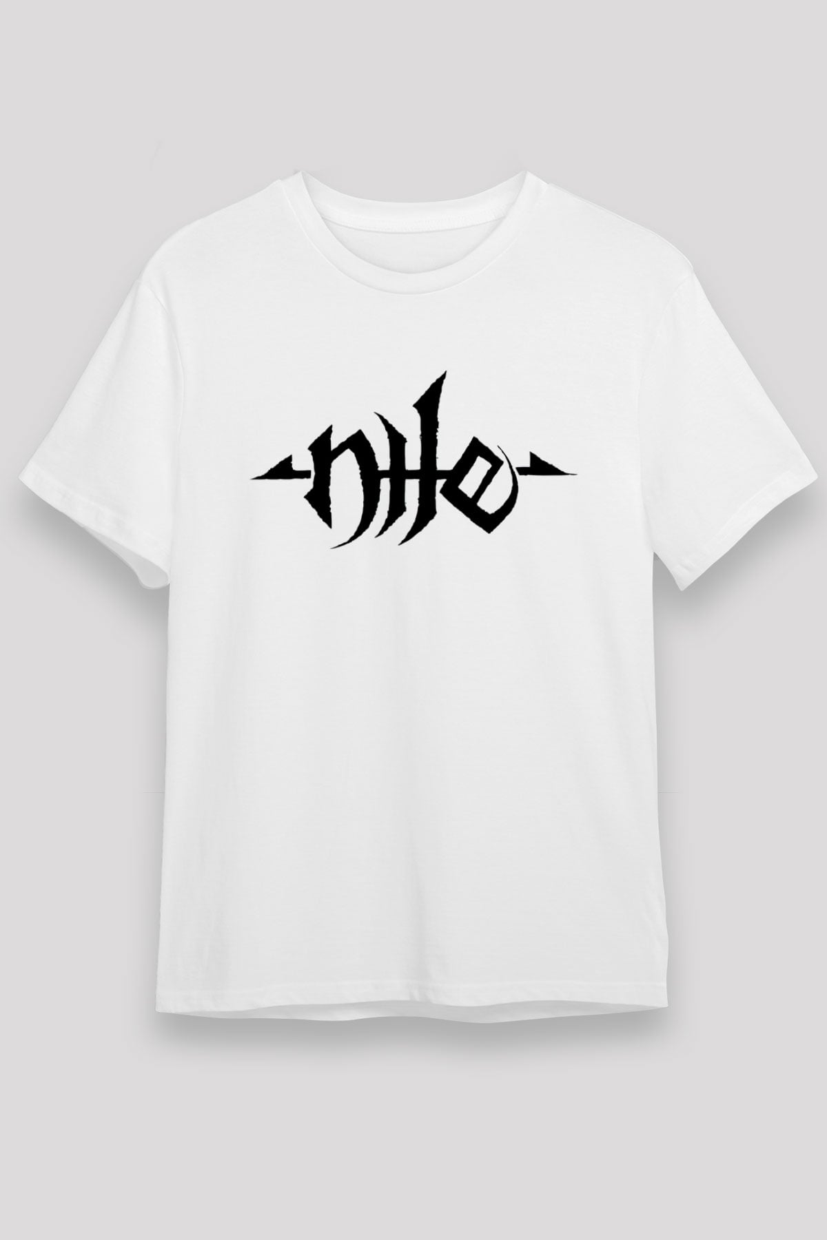 Nile Beyaz Unisex Tişört T-Shirt - TişörtFabrikası
