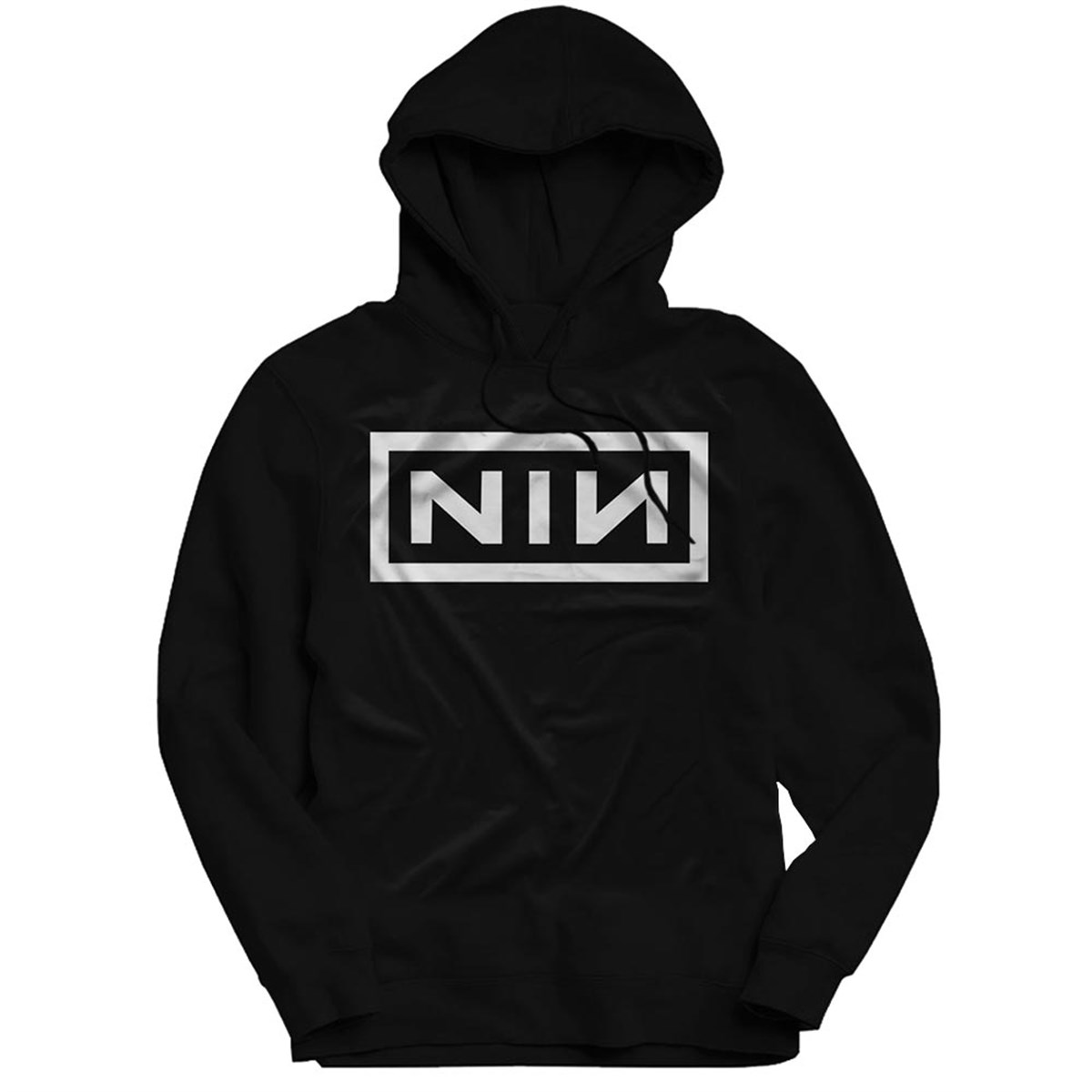 Nine Inch Nails Hoodie Classic Band Logo Official Unisex Charcoal Grey  Pullover  Fruugo IN