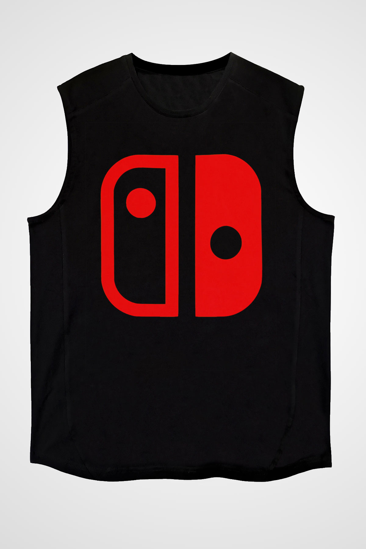 Nintendo Siyah Unisex Kolsuz Tişört