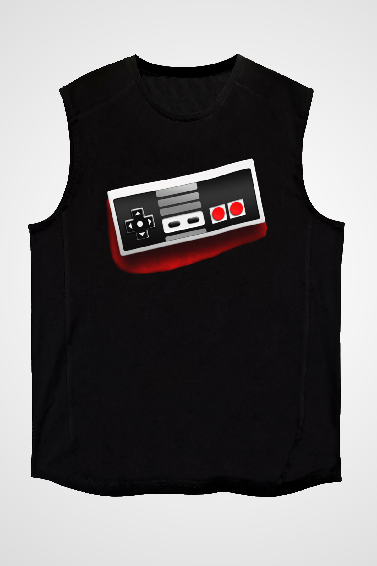 Nintendo Siyah Unisex Kolsuz Tişört