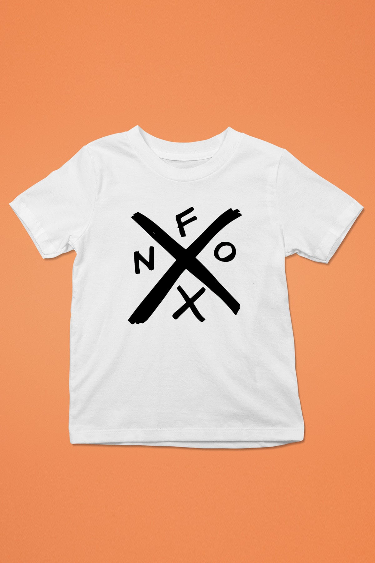 NOFX Baskılı Beyaz Unisex Çocuk Tişört