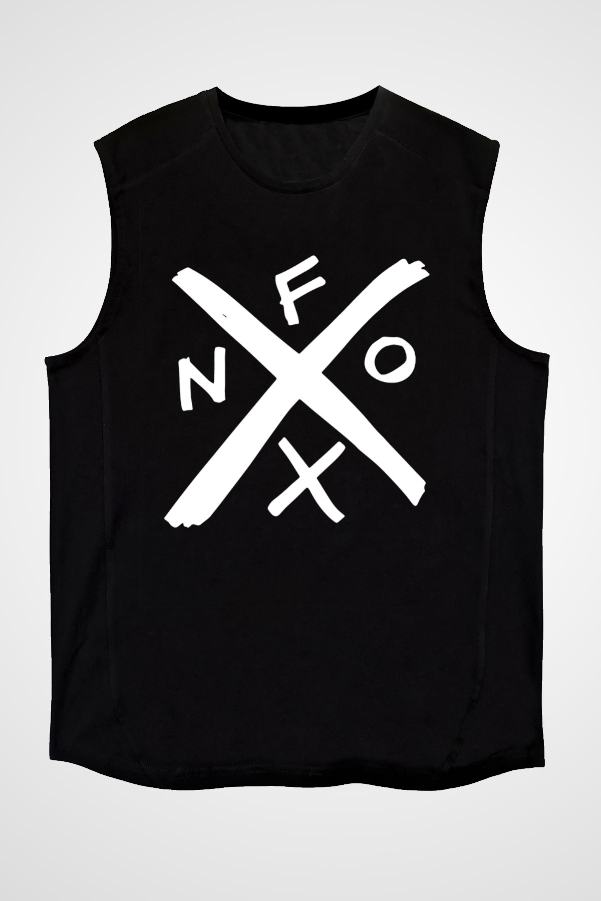 NOFX Siyah Unisex Kolsuz Tişört