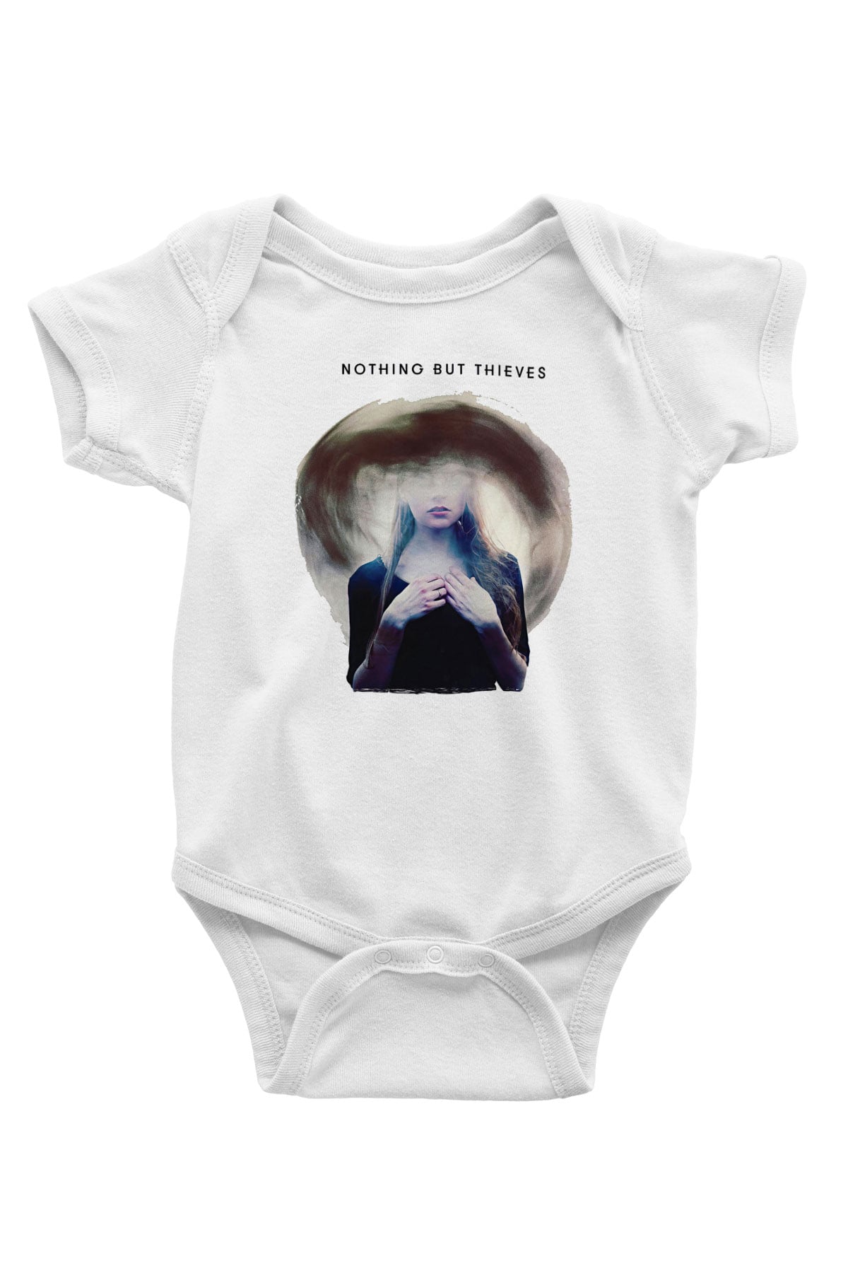 Nothing But Thieves Baskılı Beyaz Unisex Bebek Body - Zıbın