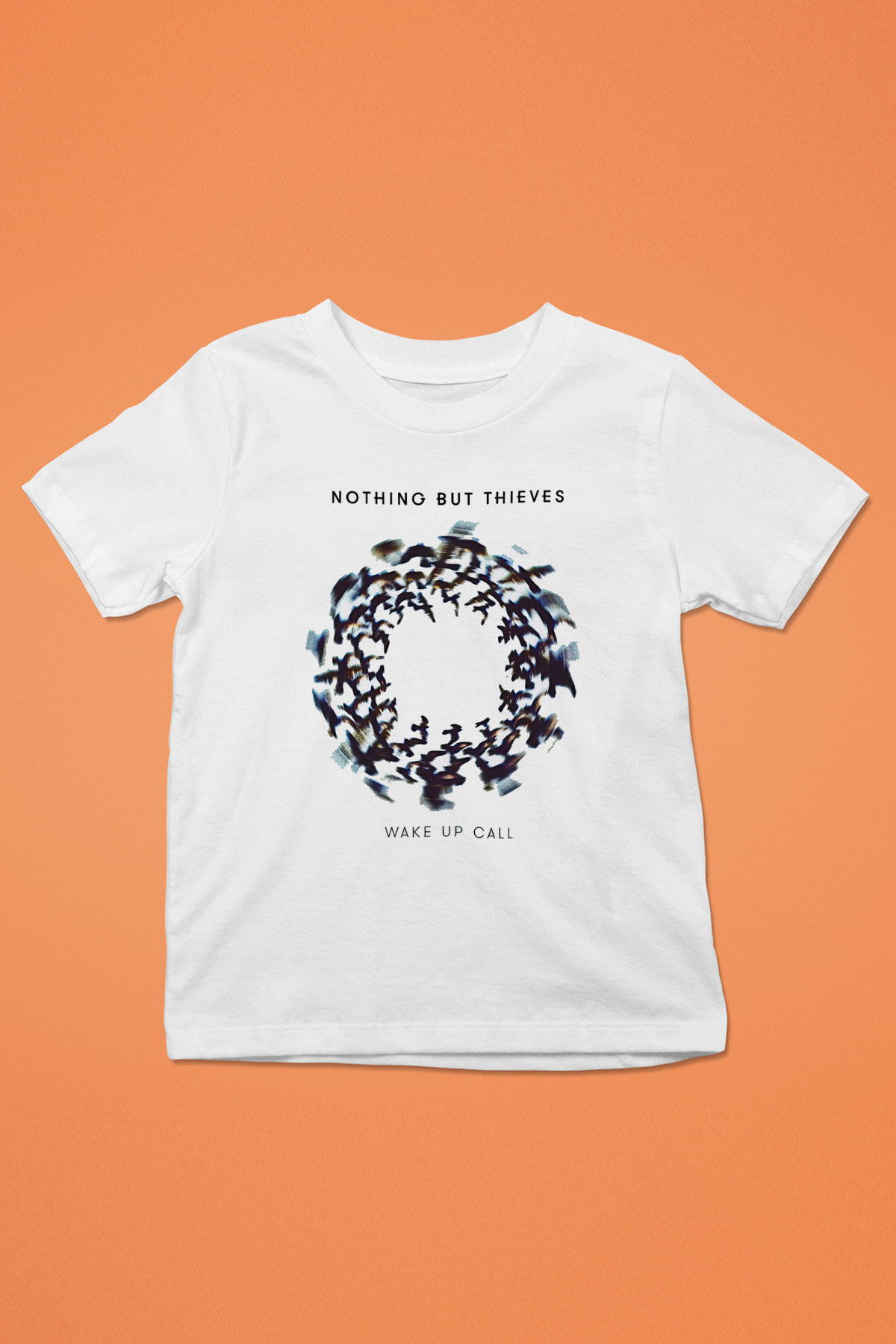 Nothing But Thieves Baskılı Beyaz Unisex Beyaz Çocuk Tişört - Tshirt
