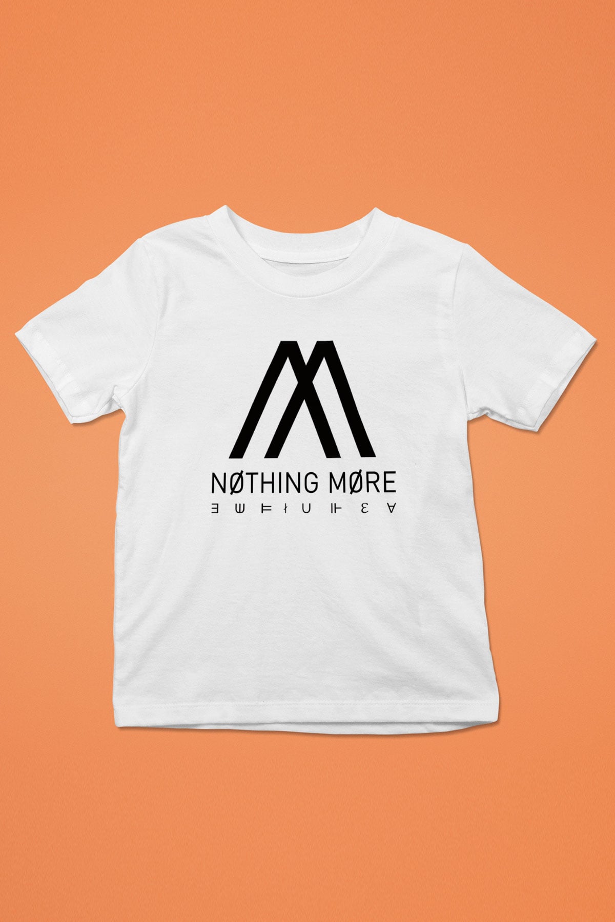 Nothing More Baskılı Beyaz Unisex Çocuk Tişört