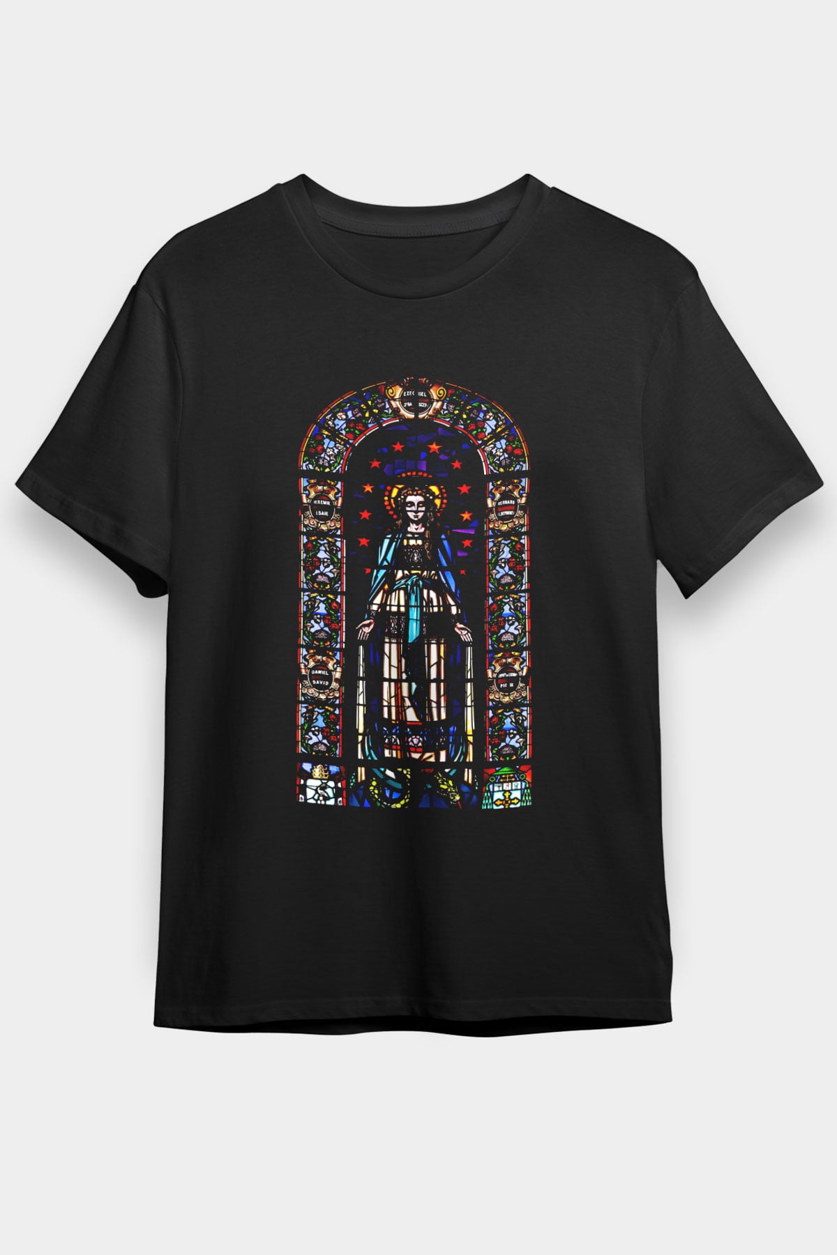 Notre Dame Katedrali Siyah Unisex Tişört T-Shirt - TişörtFabrikası
