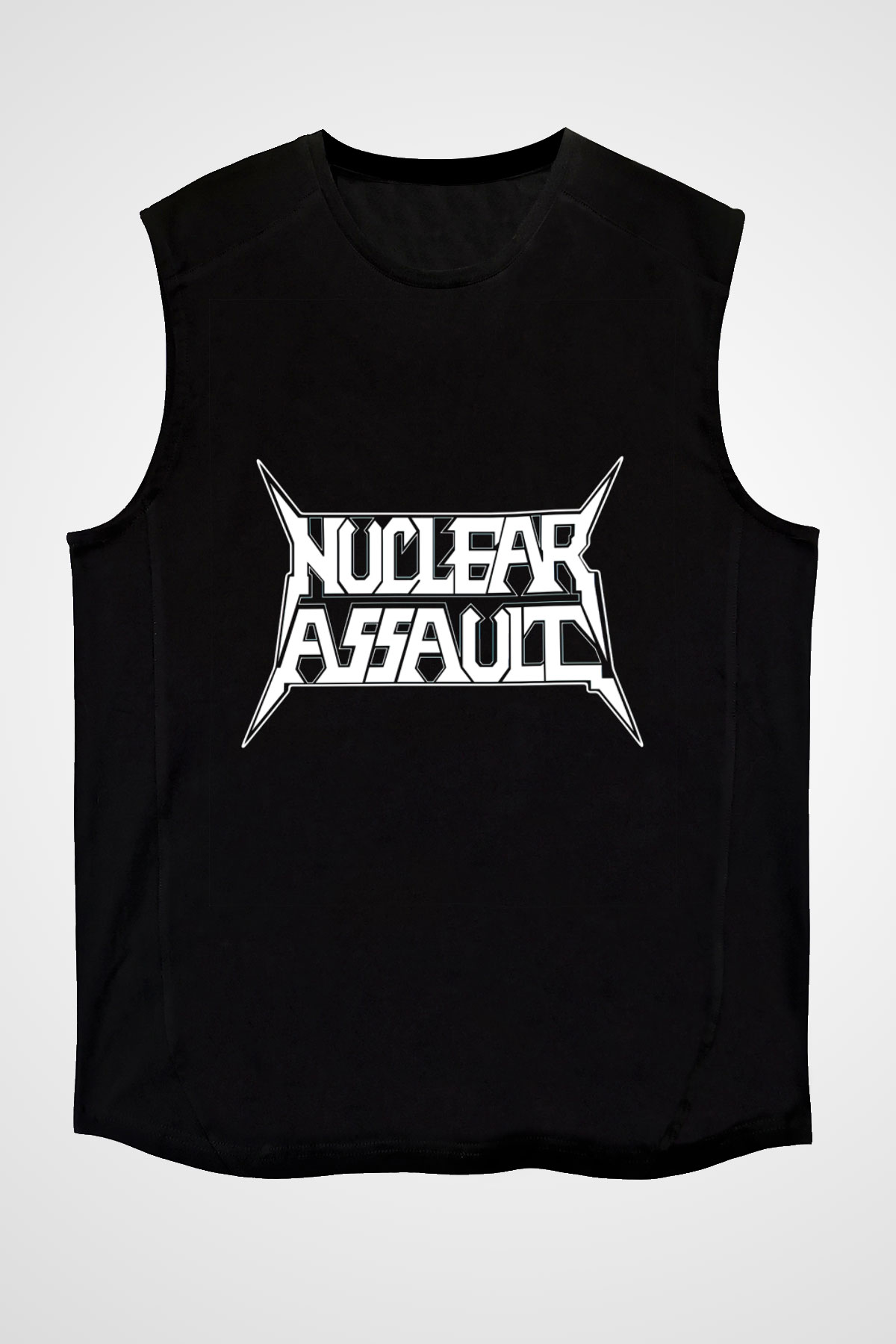 Nuclear Assault Siyah Unisex Kolsuz Tişört