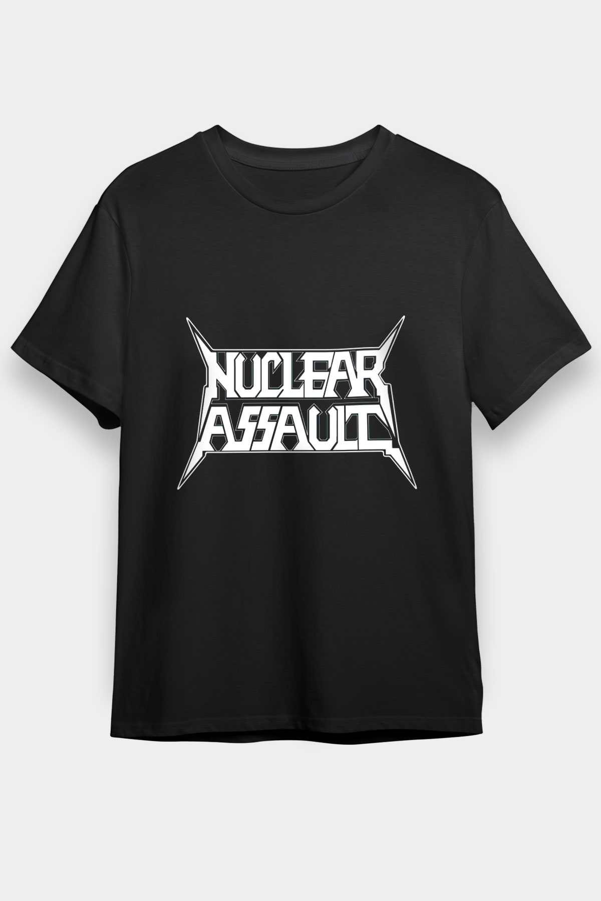 Nuclear Assault Siyah Unisex Tişört T-Shirt - TişörtFabrikası
