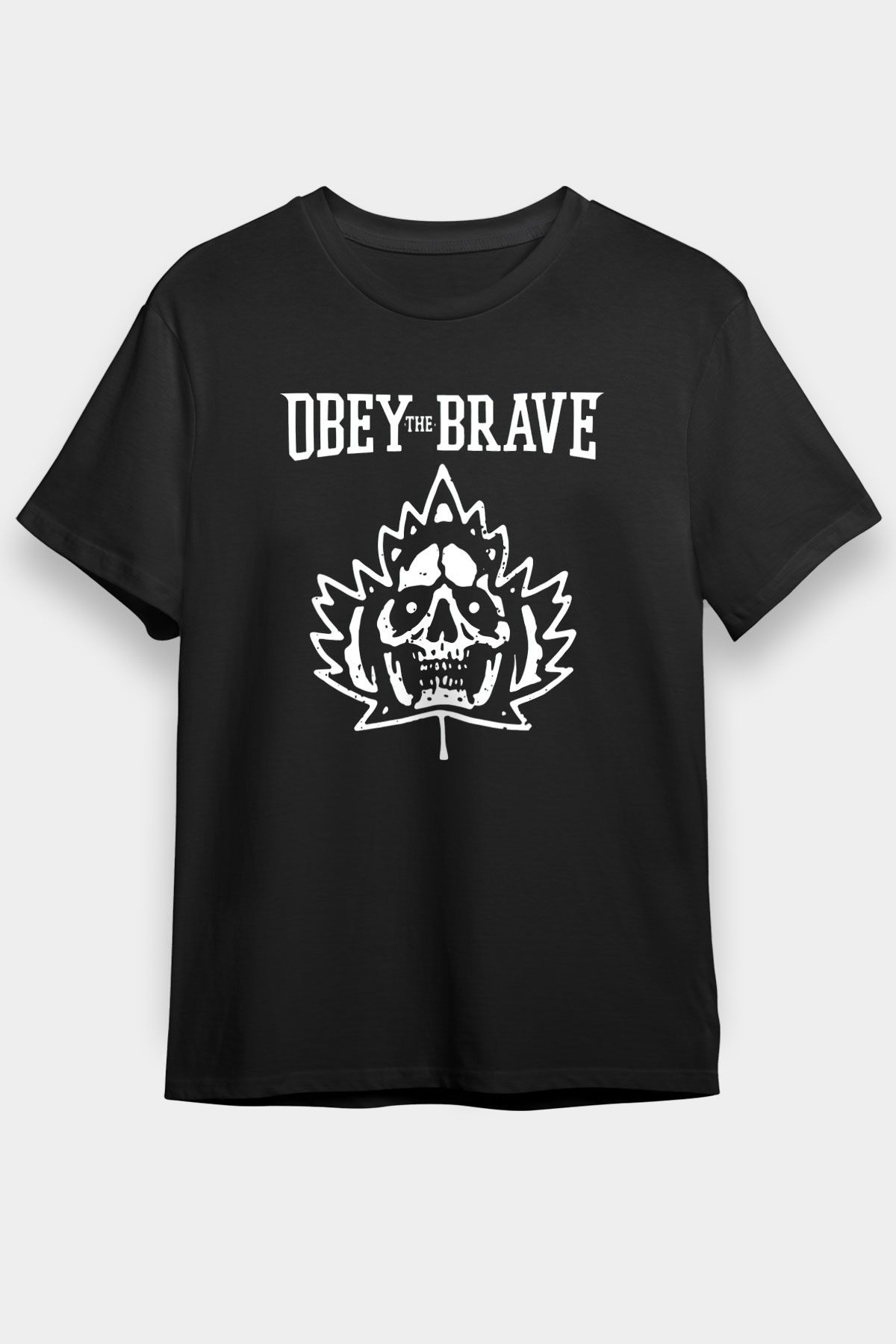 Obey the Brave Black Unisex Tee - STREETWEAR