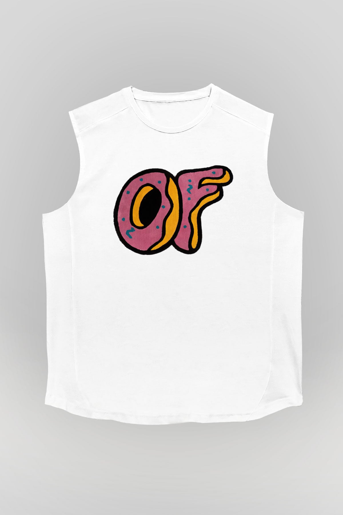 Odd Future Beyaz Unisex Kolsuz Tişört