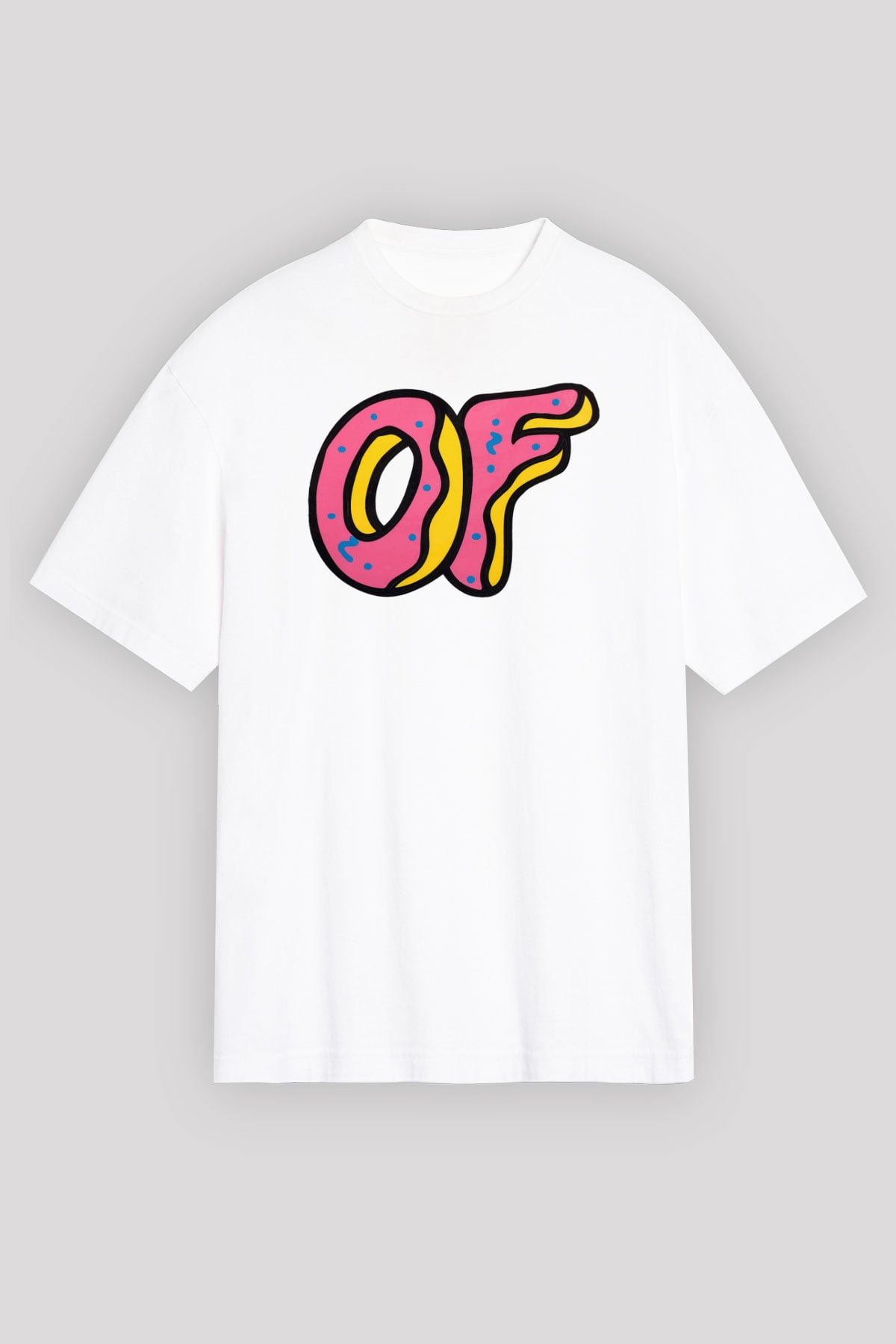 Odd Future Beyaz Unisex Oversize Tişört T-Shirt