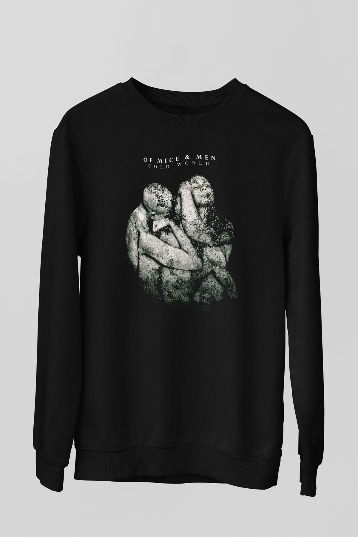 Of Mice and Men Siyah Unisex Sweatshirt