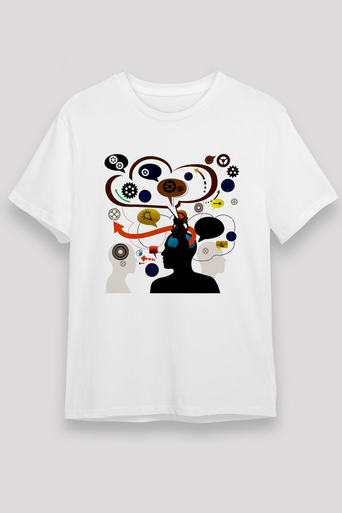 Öğretmen Beyaz Unisex Tişört T-Shirt - TişörtFabrikası