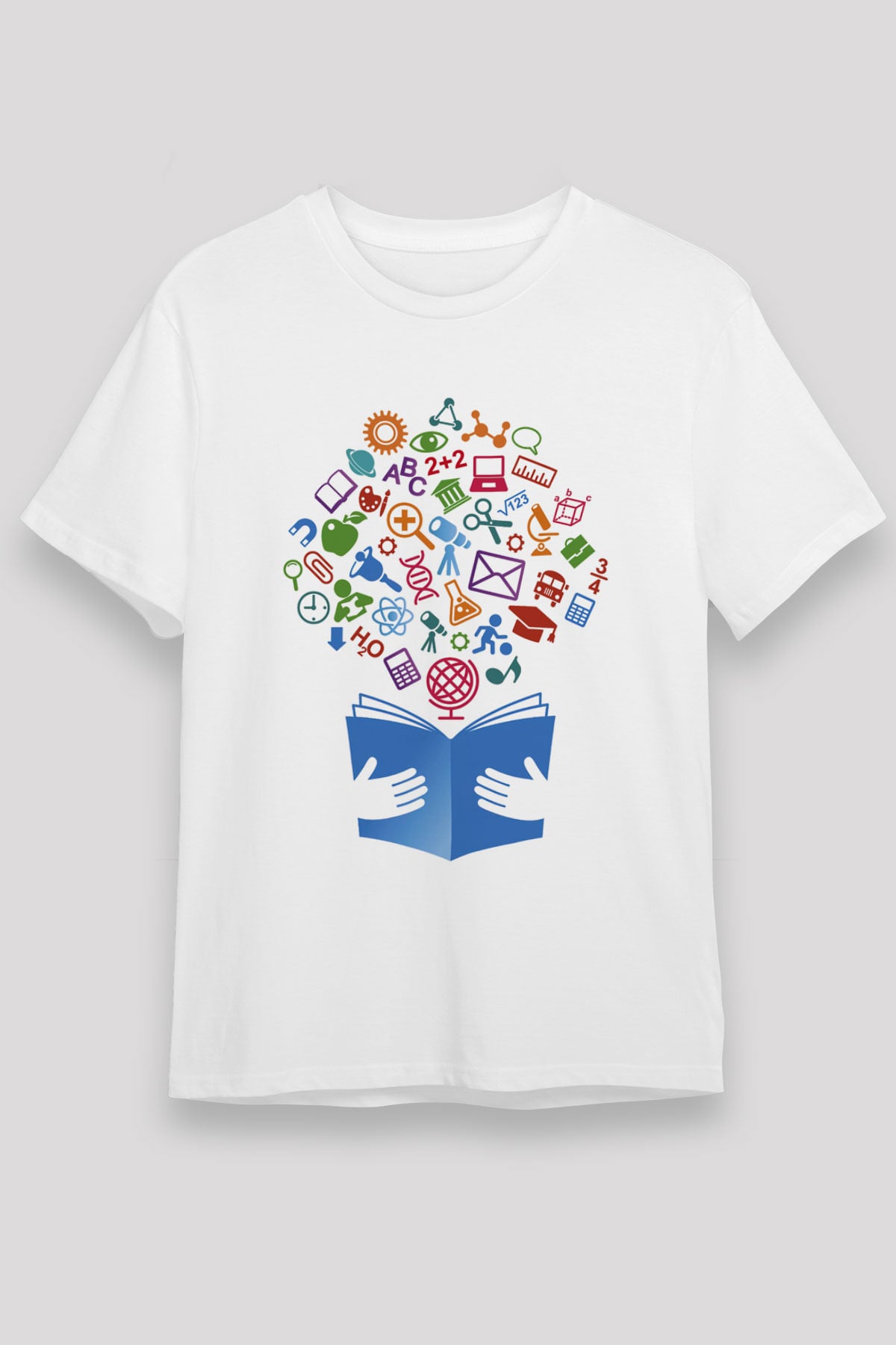 Öğretmen Beyaz Unisex Tişört T-Shirt - TişörtFabrikası