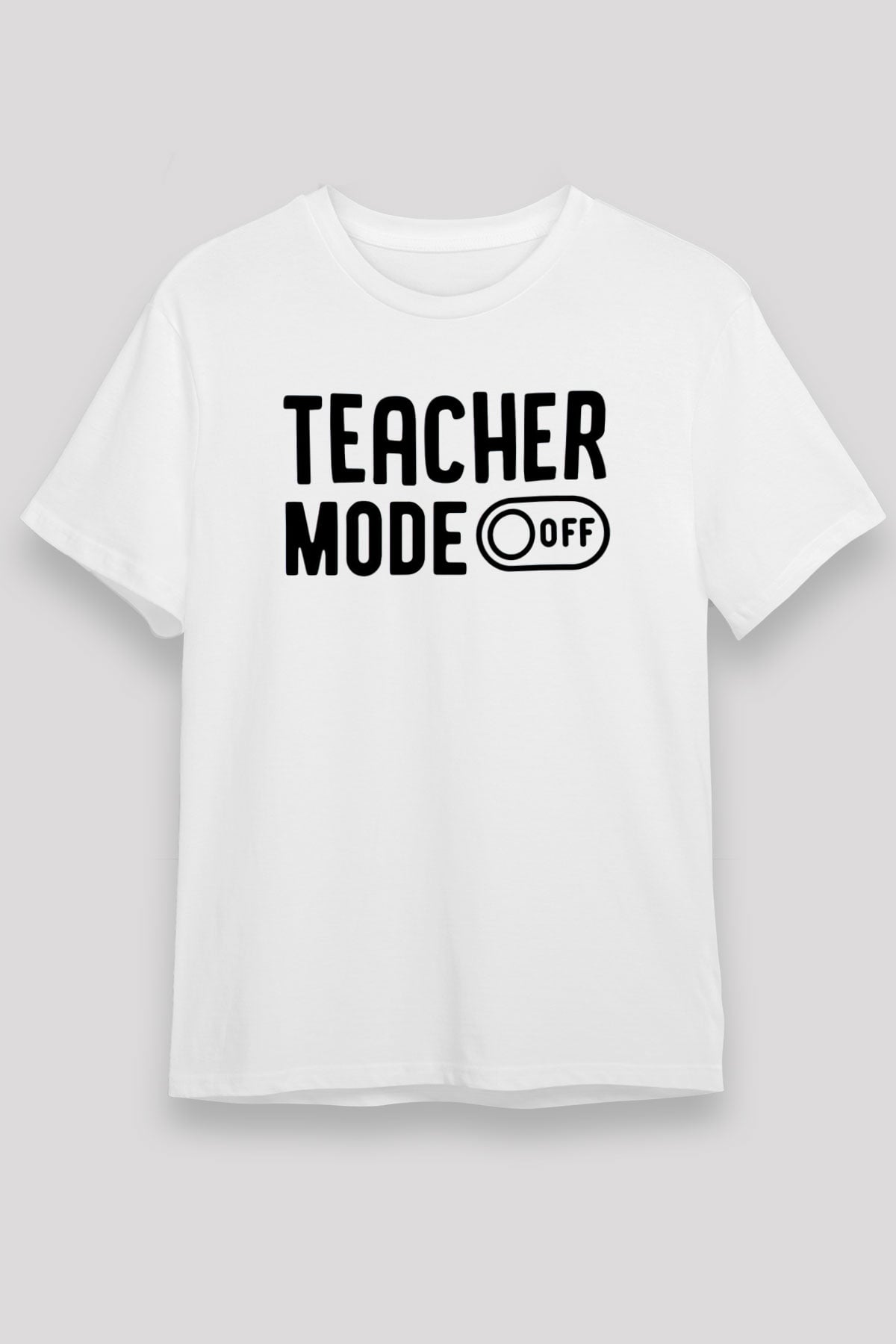 Öğretmen Beyaz Unisex Tişört T-Shirt - TişörtFabrikası