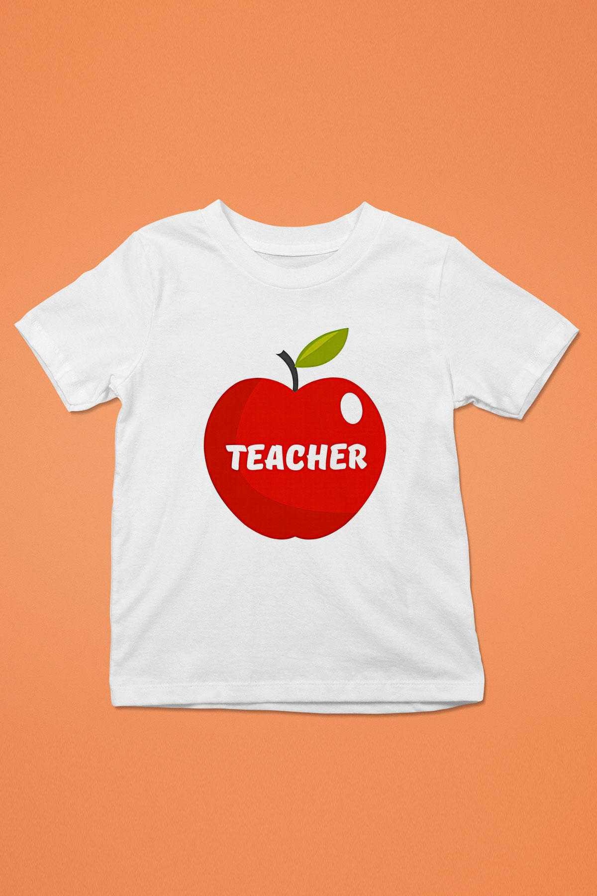 Öğretmenler Günü Baskılı Beyaz Unisex Beyaz Çocuk Tişört - Tshirt