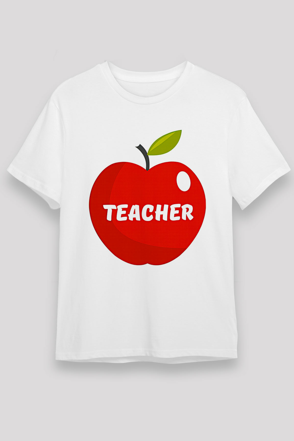Öğretmenler Günü Baskılı Unisex Beyaz Tişört - Tshirt
