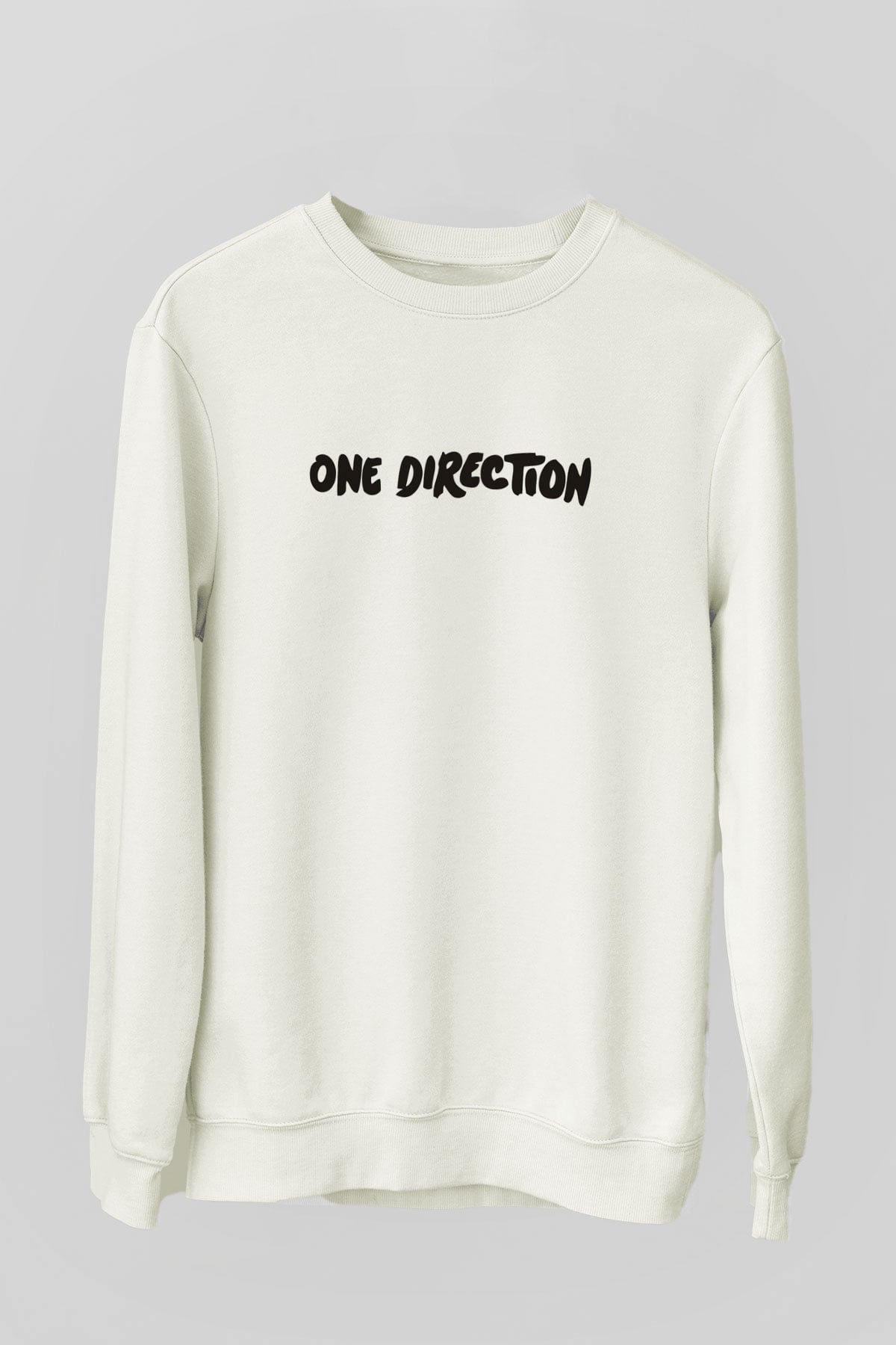 One Direction Beyaz Unisex Sweatshirt