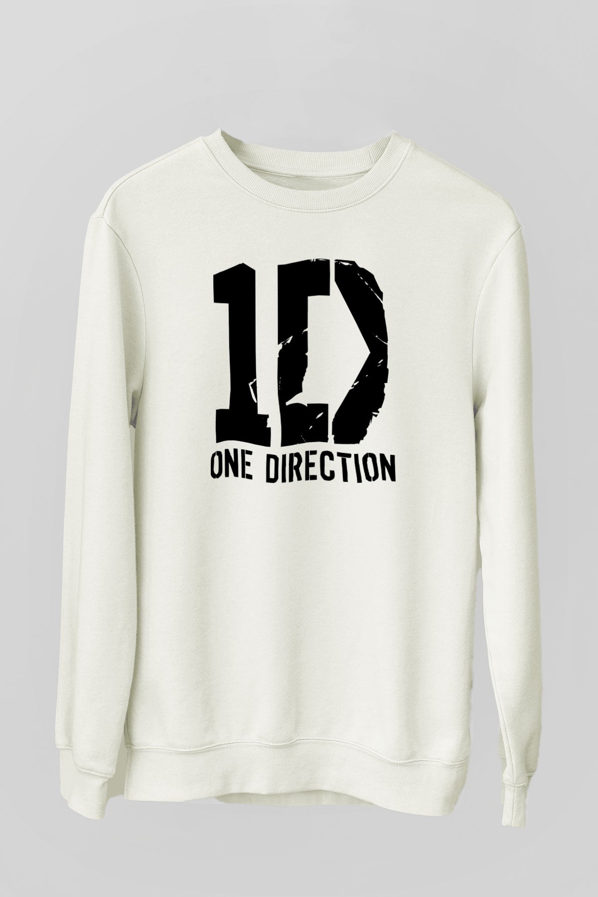 One Direction Beyaz Unisex Sweatshirt