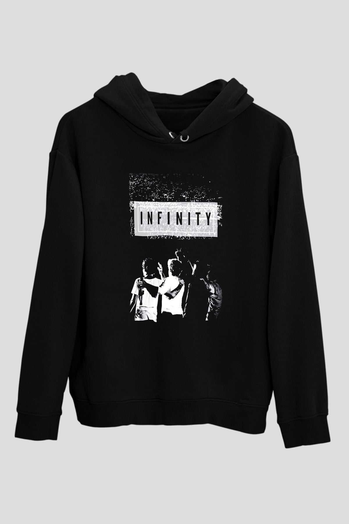 One Direction Siyah Unisex Hoodie