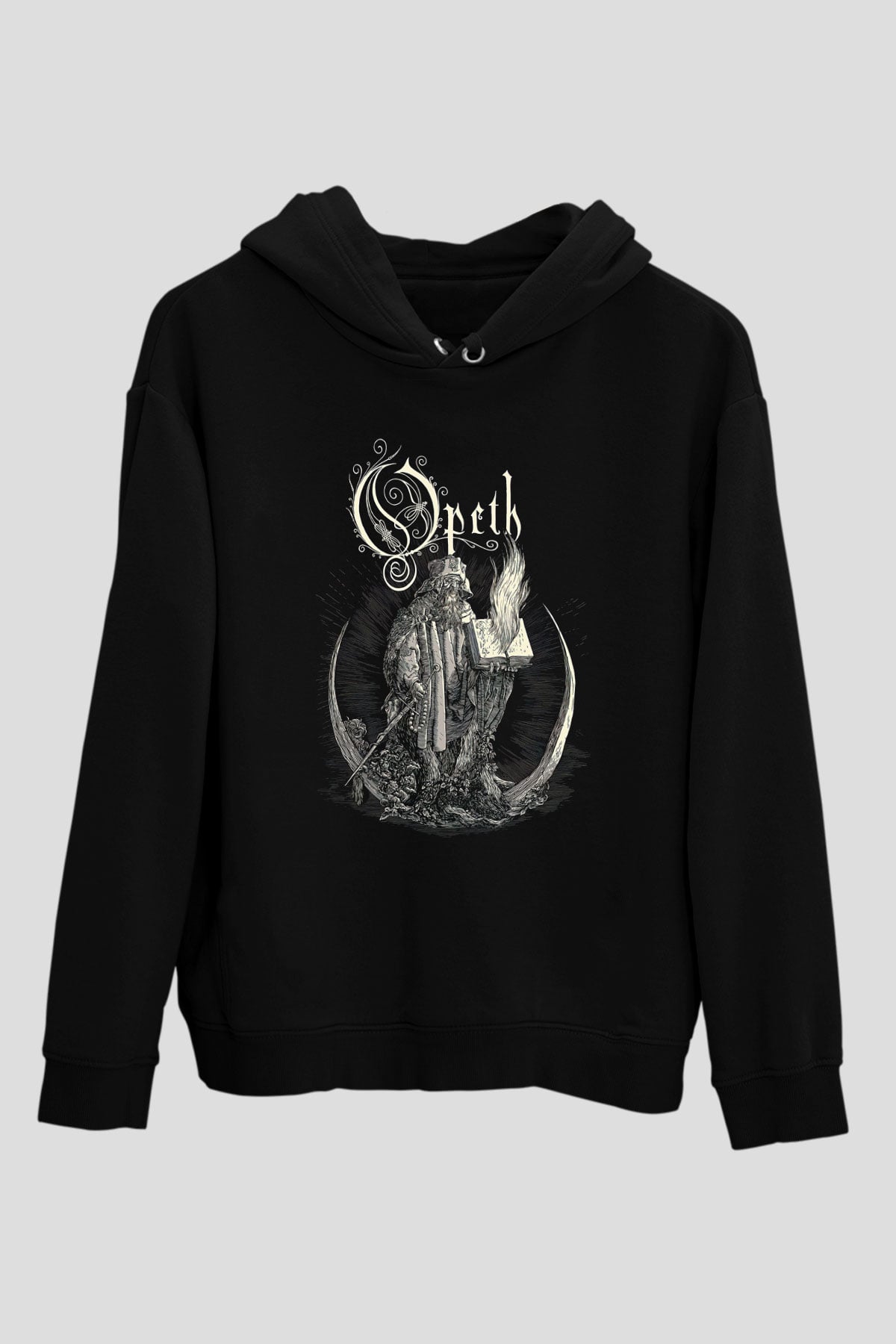 Opeth Siyah Unisex Hoodie