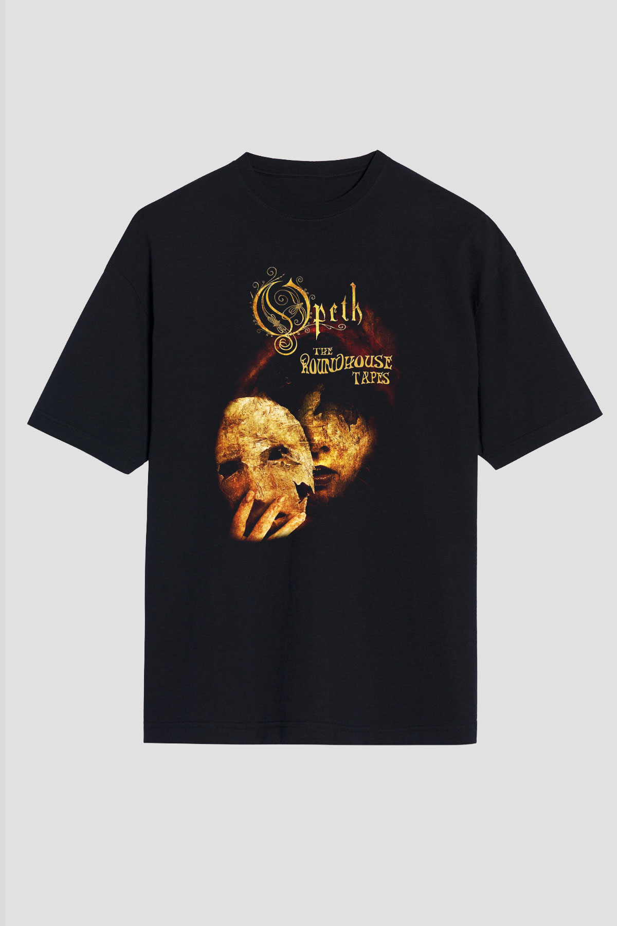 Opeth Siyah Unisex Oversize Tişört T-Shirt