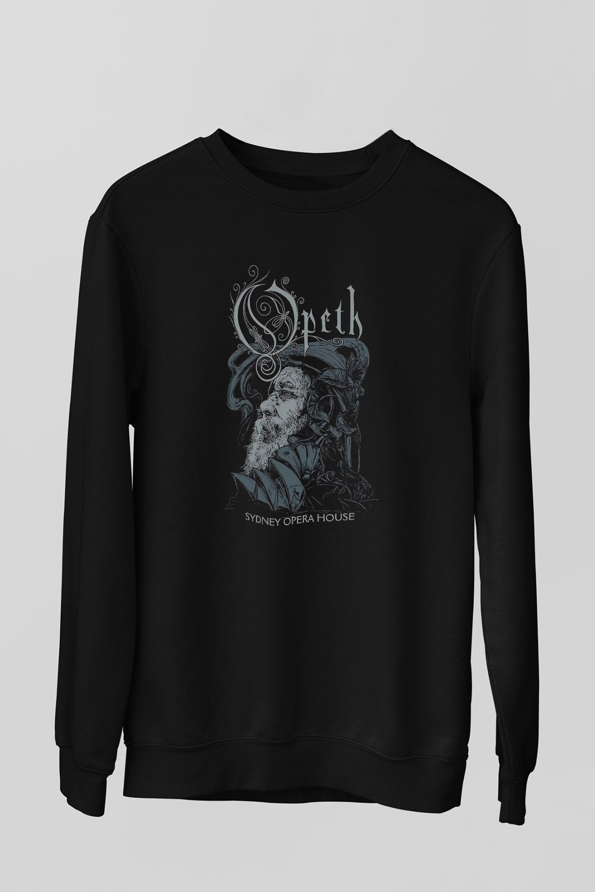Opeth Siyah Unisex Sweatshirt