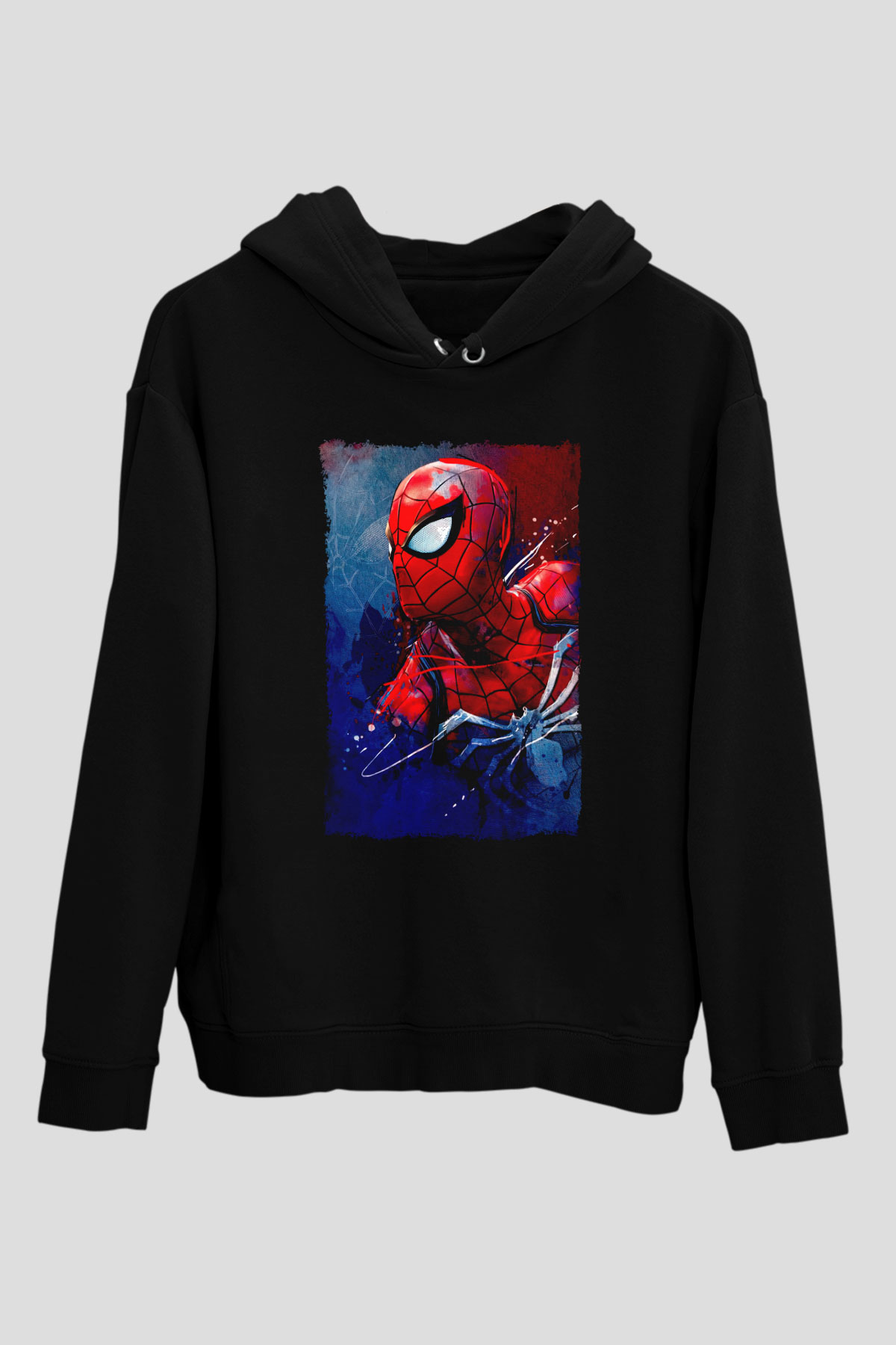 ÖrümcekSiyah  Unisex Hoodie