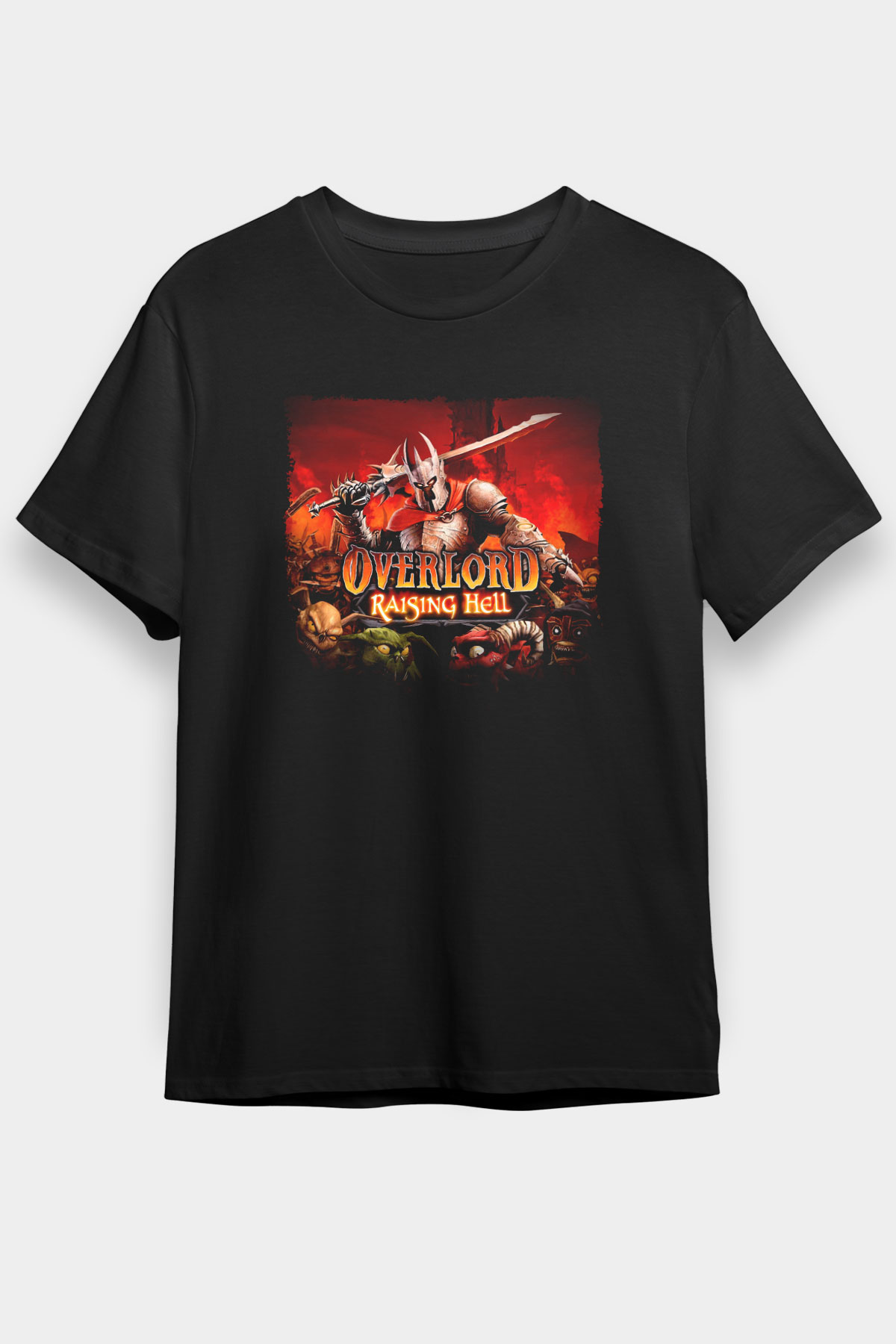 Overlord Siyah Unisex Tişört T-Shirt