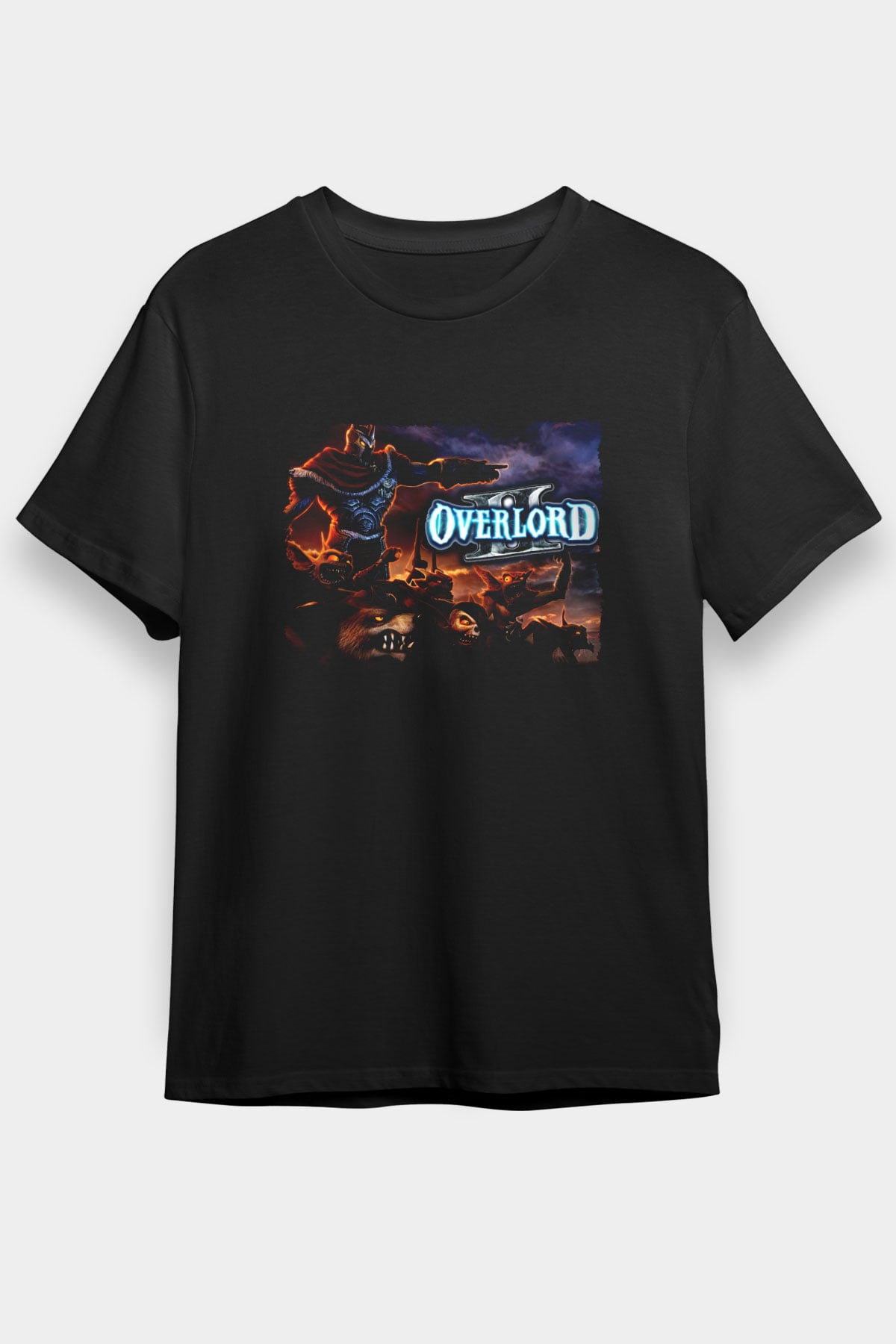 Overlord Siyah Unisex Tişört T-Shirt