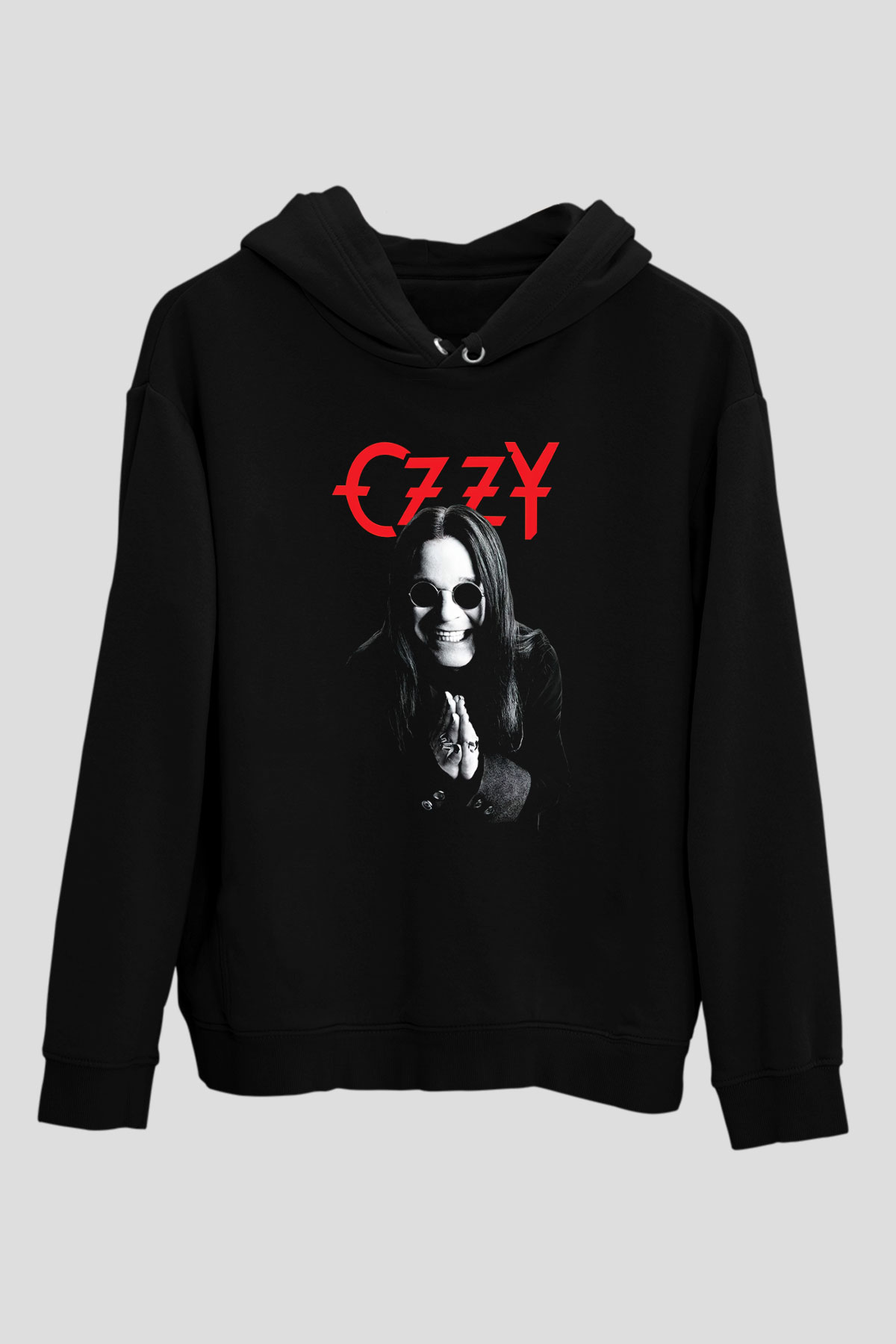 Ozzy Osbourne Siyah Unisex Hoodie
