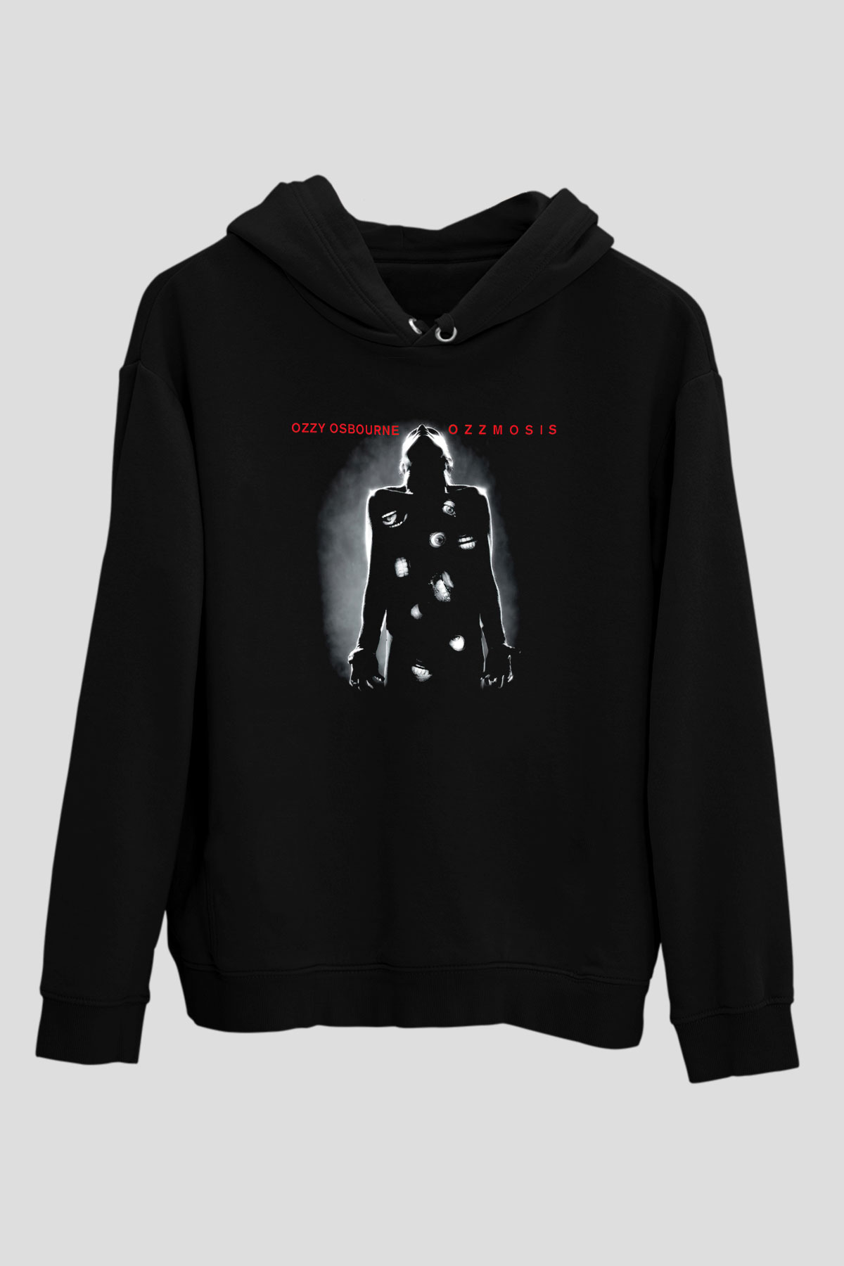 Ozzy Osbourne Siyah Unisex Hoodie