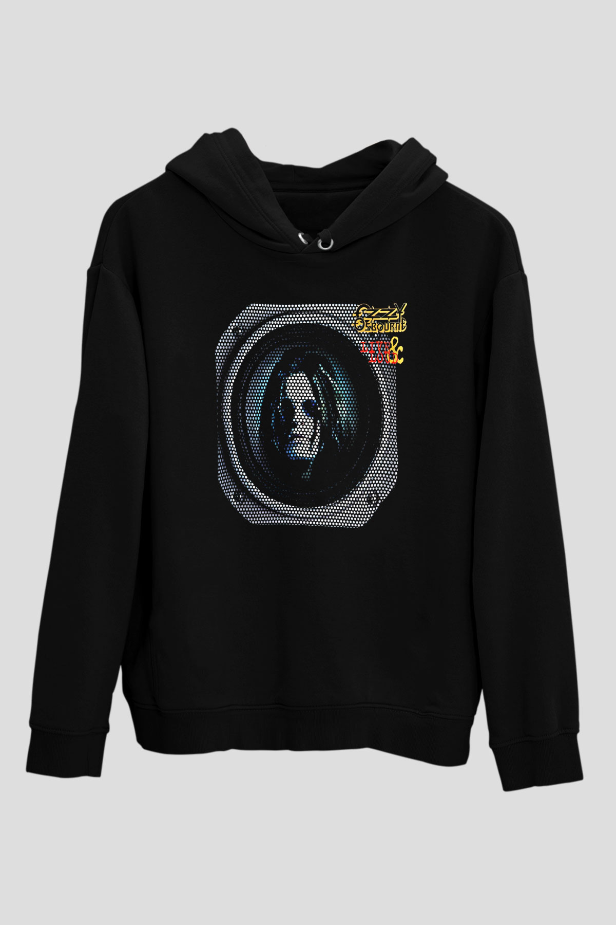 Ozzy Osbourne Siyah Unisex Hoodie