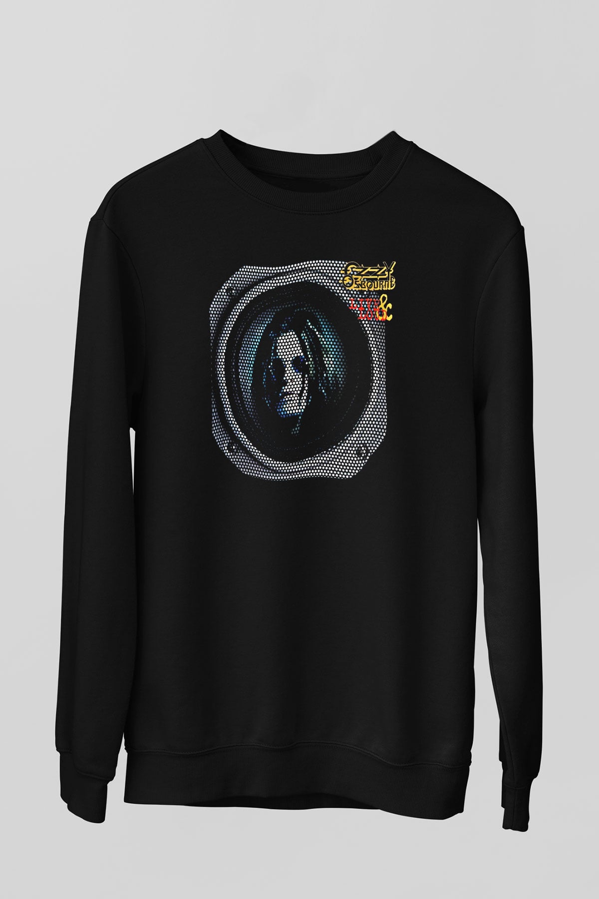 Ozzy Osbourne Siyah Unisex Sweatshirt