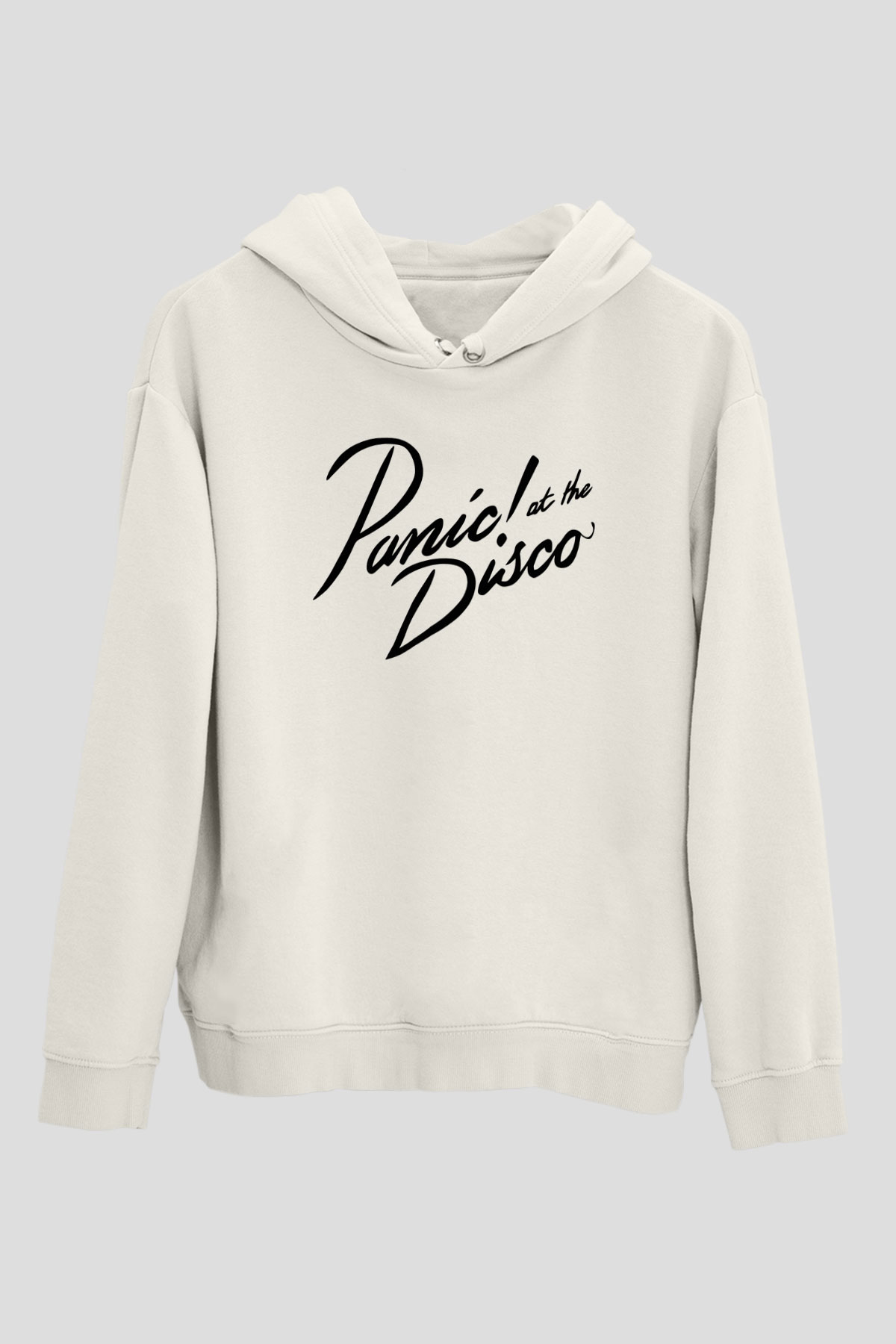 Panic at the Disco Beyaz Unisex Kapşonlu Sweatshirt