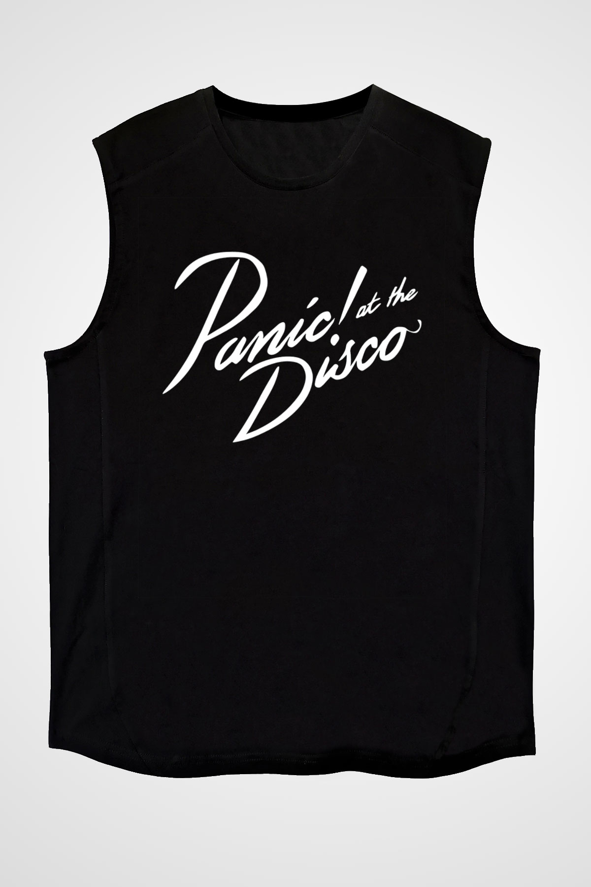 Panic at the Disco Siyah Unisex Kolsuz Tişört