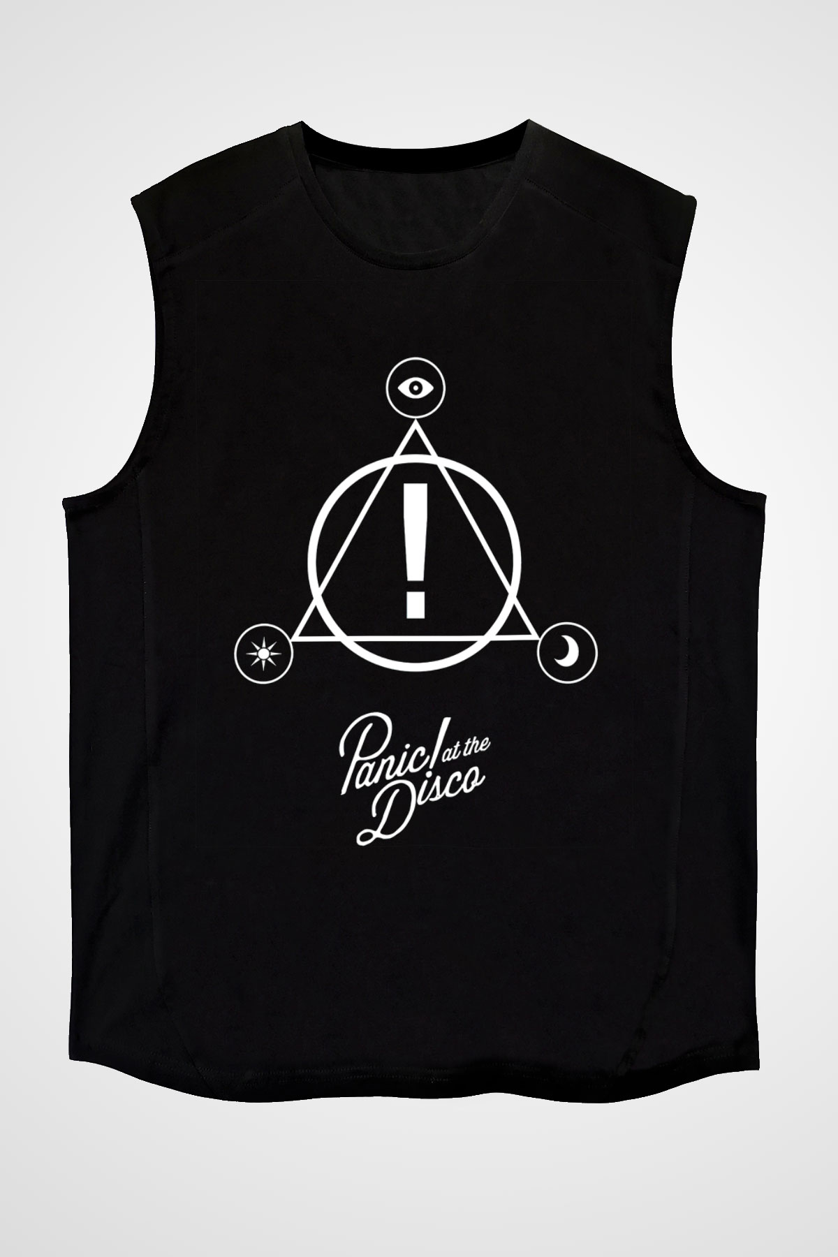 Panic at the Disco Siyah Unisex Kolsuz Tişört