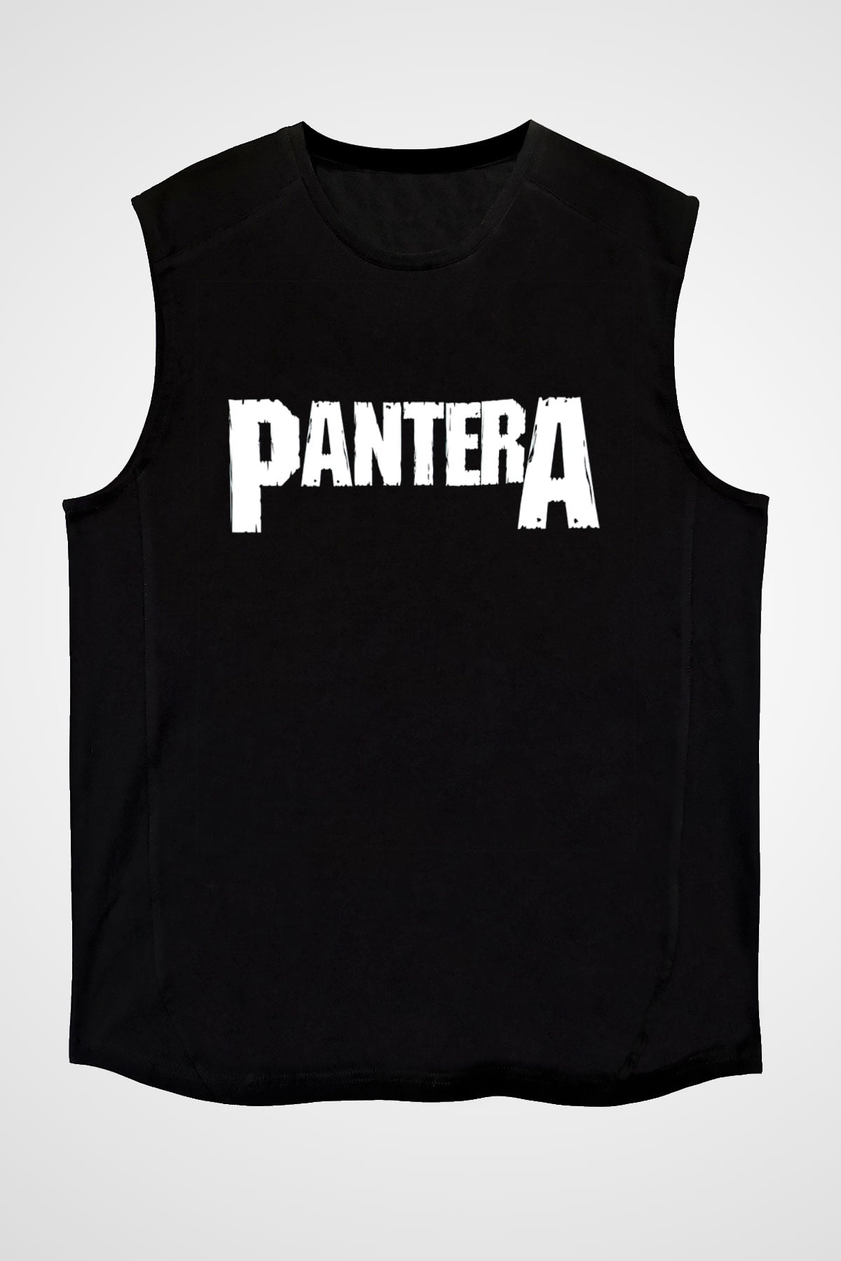 Pantera Siyah Unisex Kolsuz Tişört