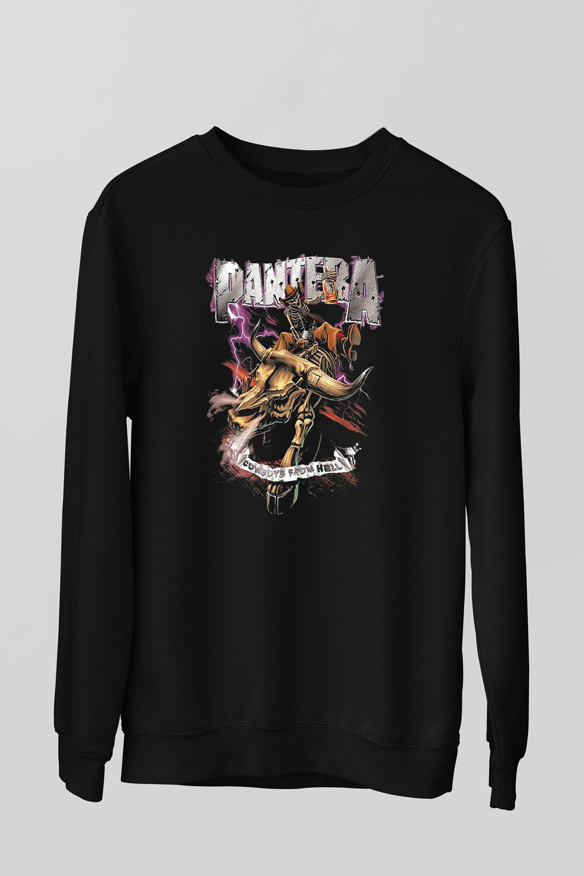 Pantera Siyah Unisex Sweatshirt