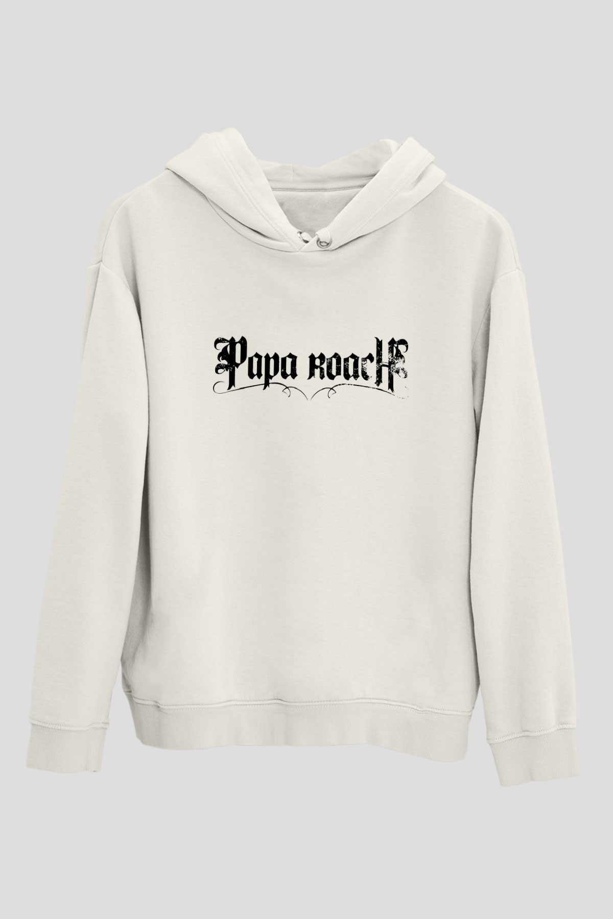 Papa Roach Beyaz Unisex Kap onlu Sweatshirt