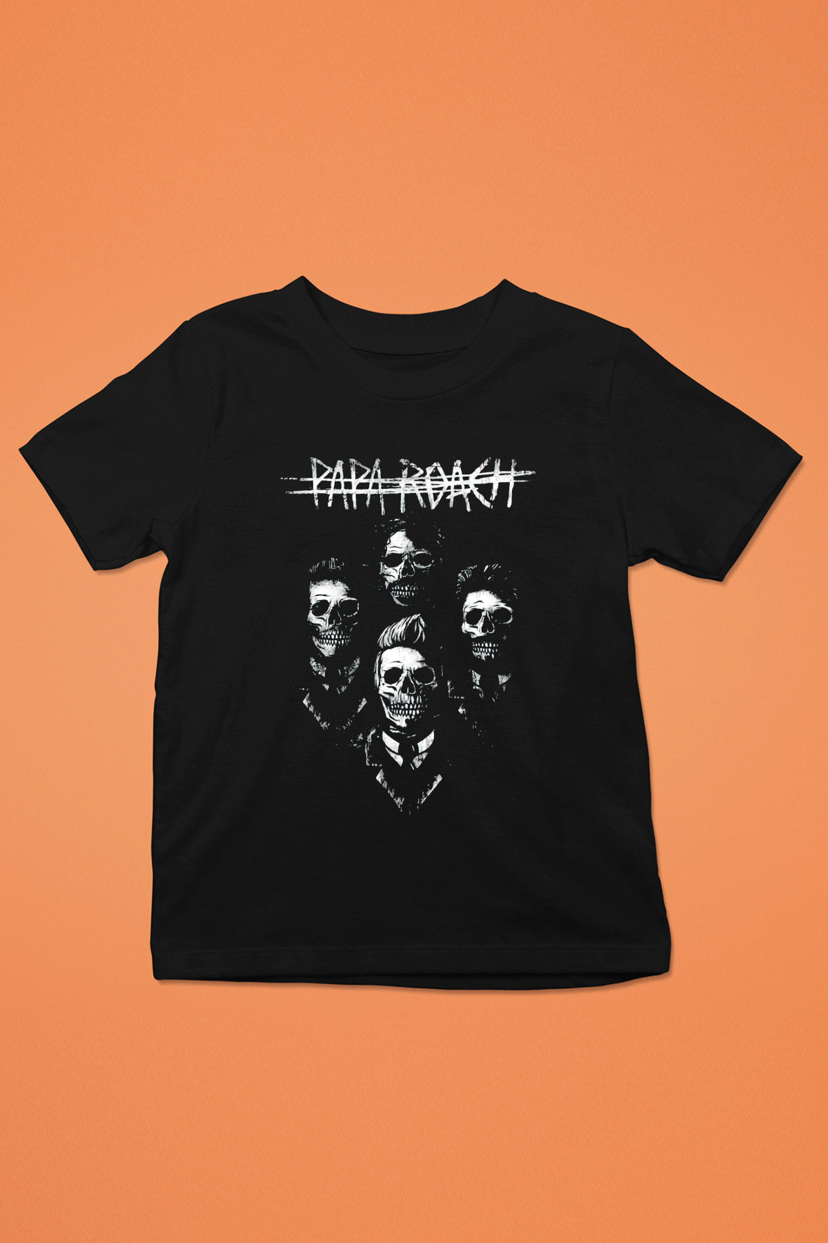 Papa Roach Siyah Unisex Çocuk Tişört