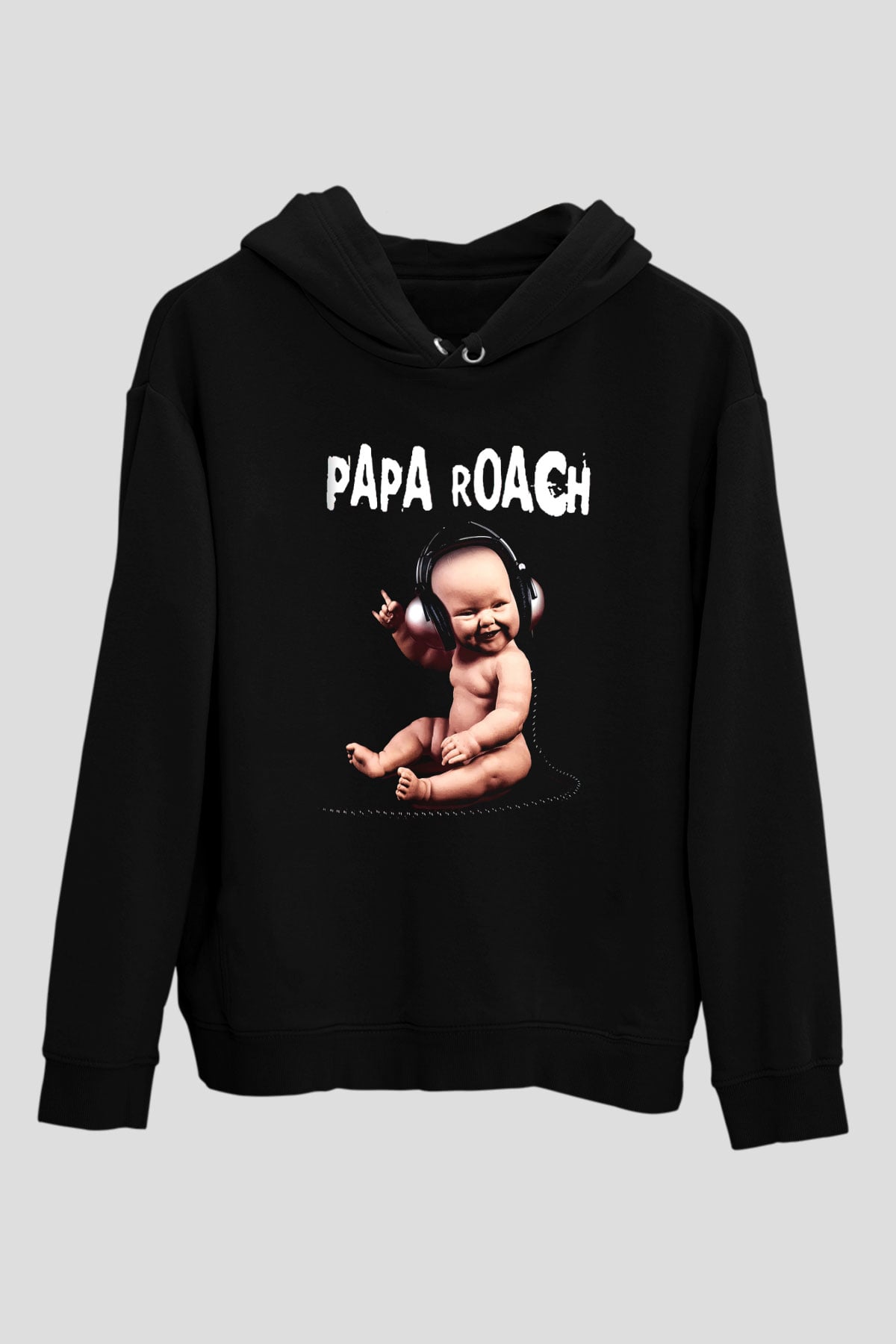 Papa Roach Siyah Unisex Hoodie