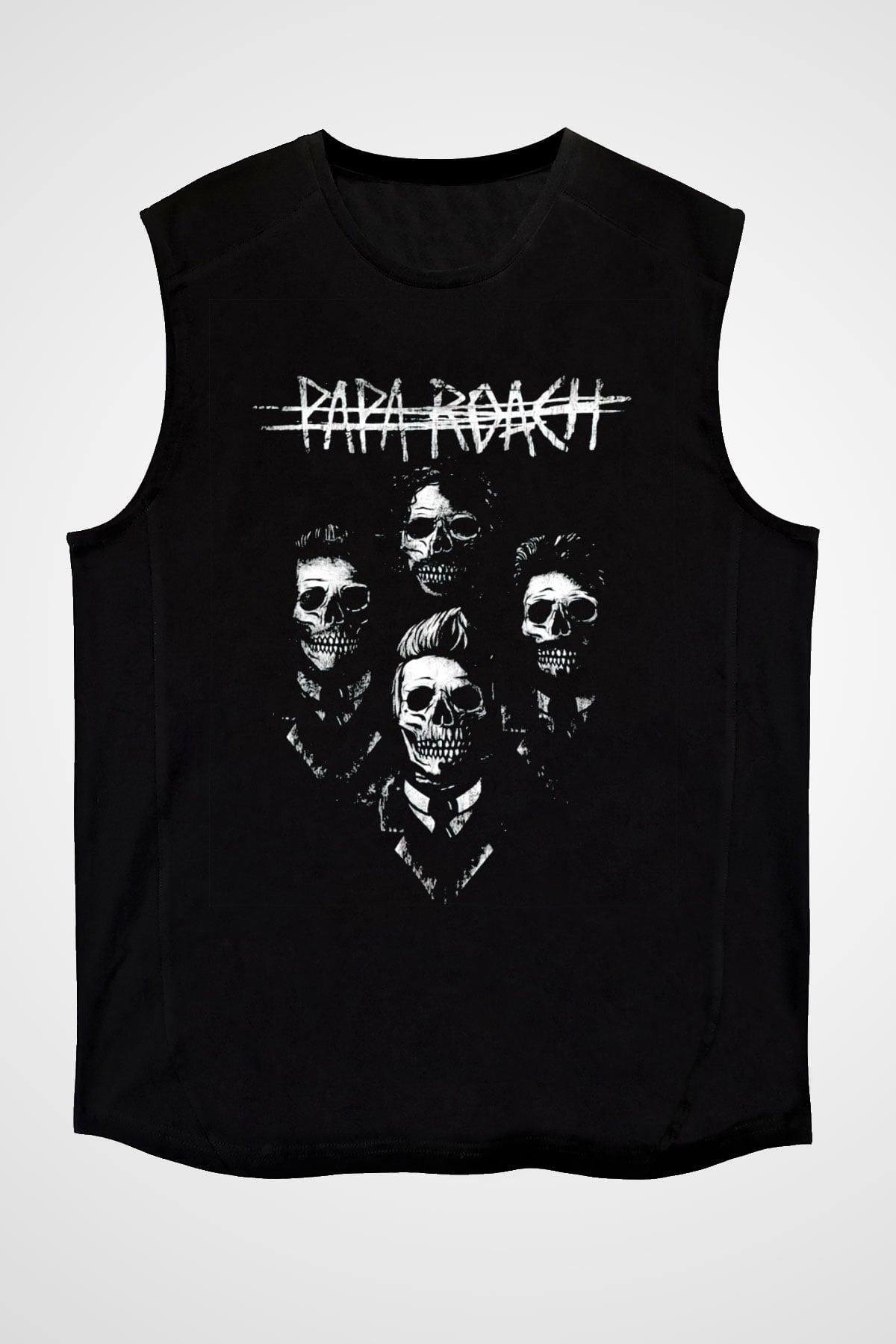 Papa Roach Siyah Unisex Kolsuz Tişört