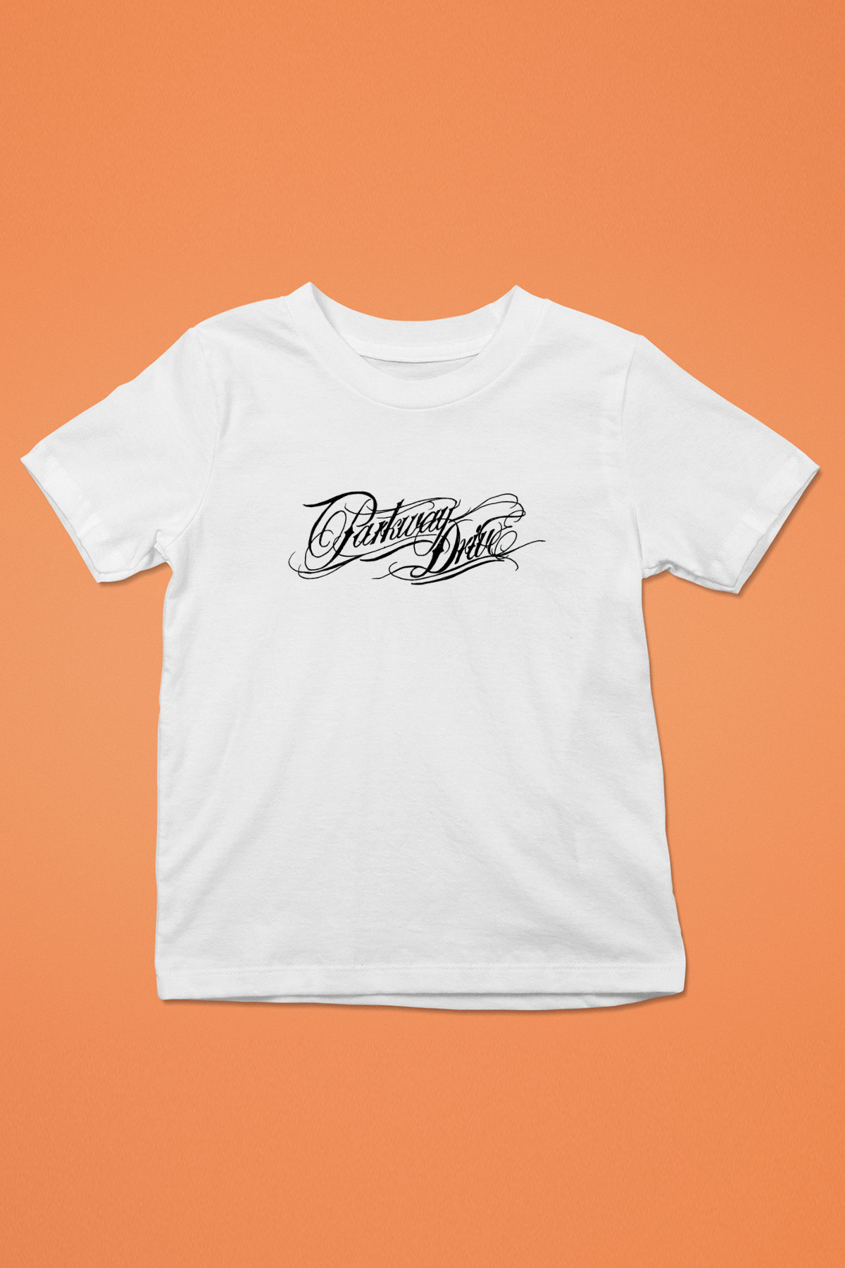 Parkway Drive Baskılı Beyaz Unisex Çocuk Tişört