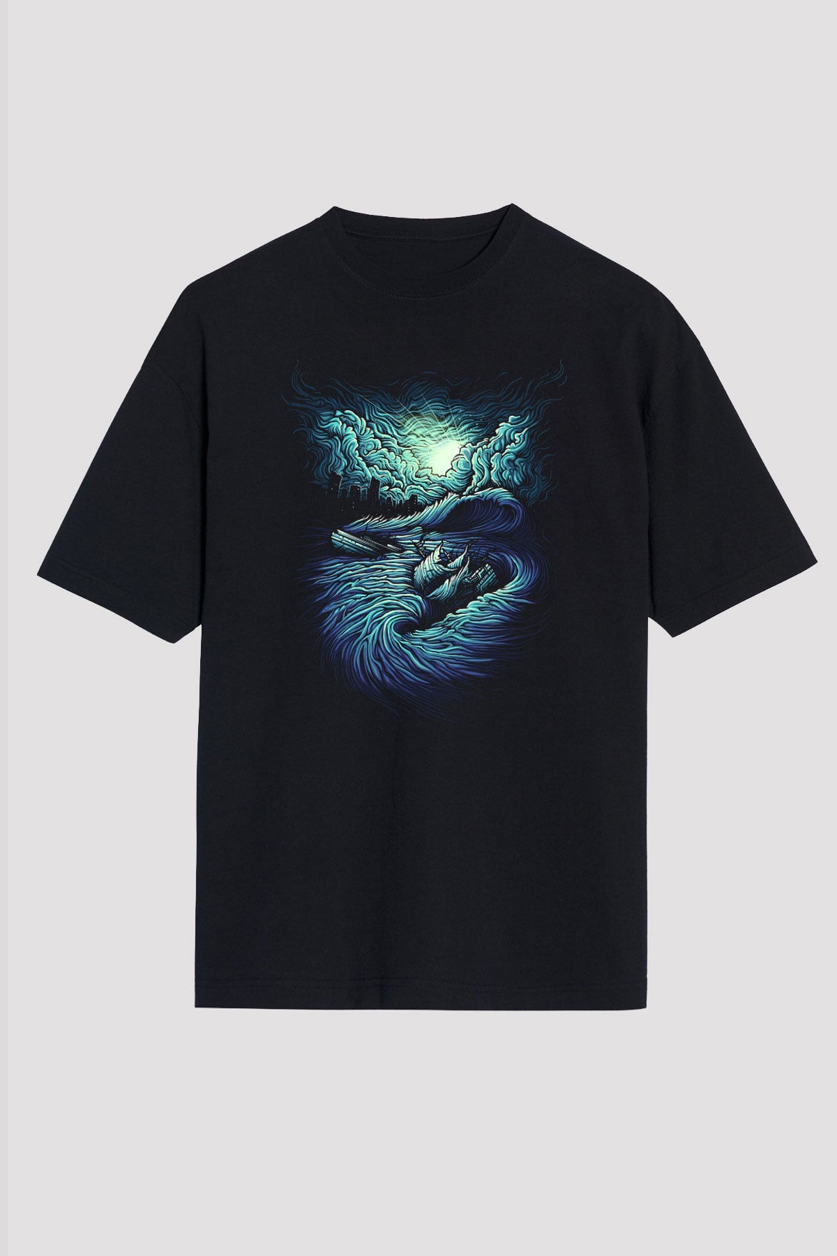 Parkway Drive Siyah Unisex Oversize Tişört T-Shirt
