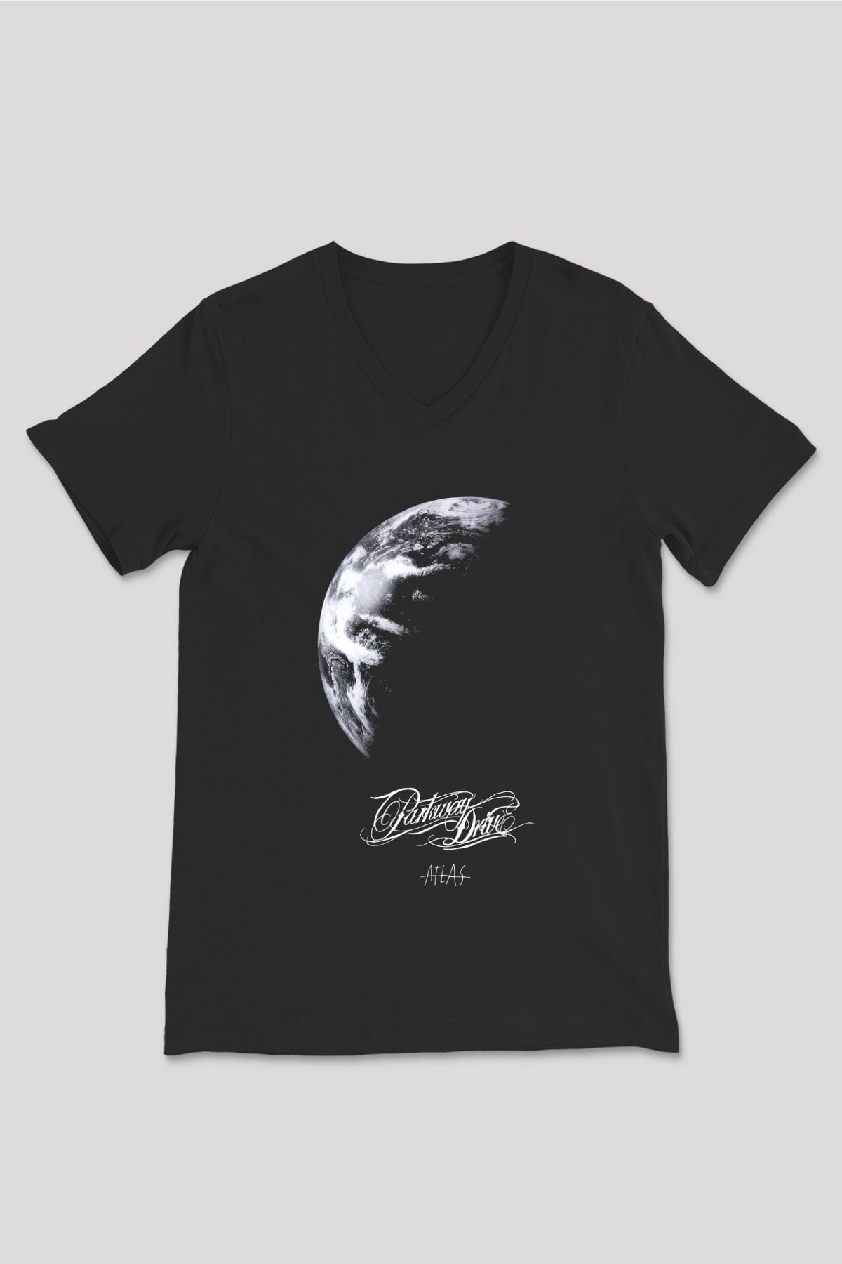 Parkway Drive Siyah Unisex V Yaka Tişört T-Shirt