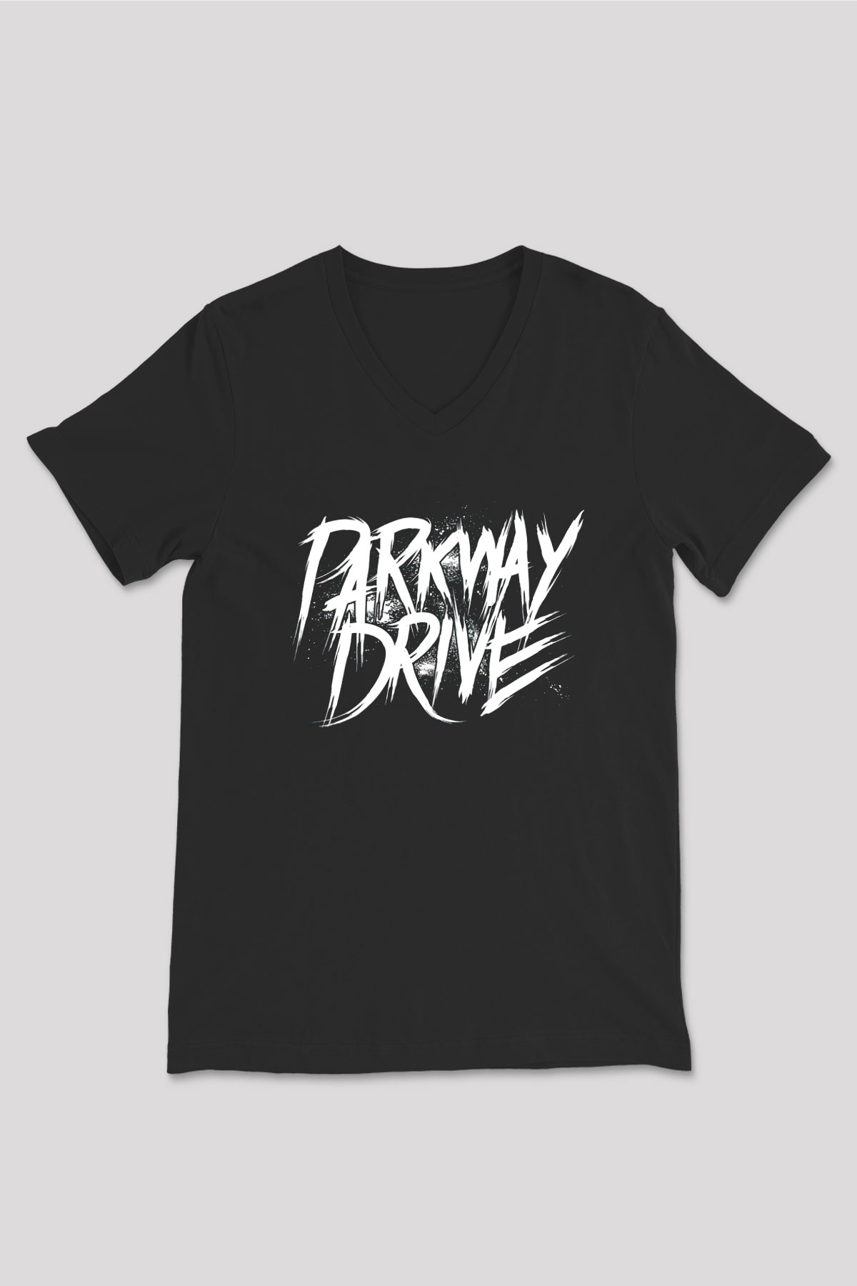 Parkway Drive Siyah Unisex V Yaka Tişört T-Shirt