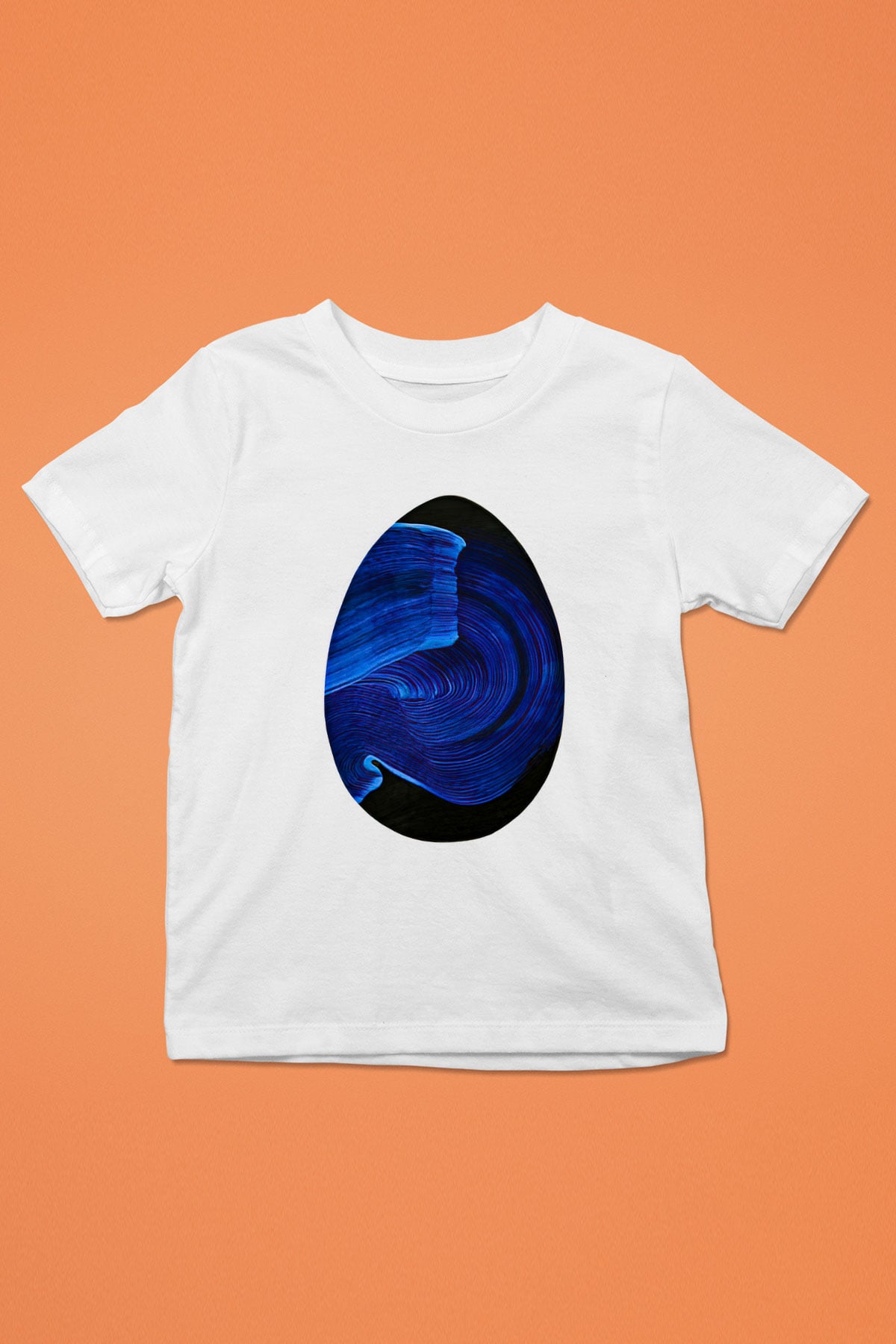 Paskalya Baskılı Beyaz Unisex Beyaz Çocuk Tişört - Tshirt