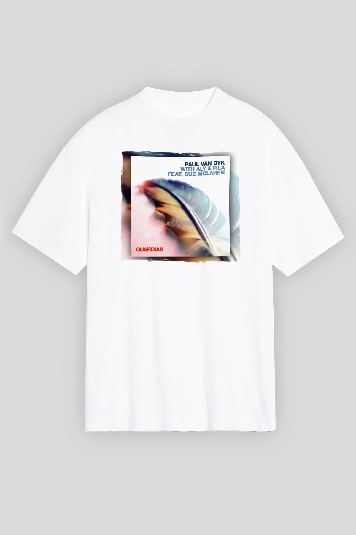 Paul Van Dyk Beyaz Unisex Tişört T-Shirt - TişörtFabrikası